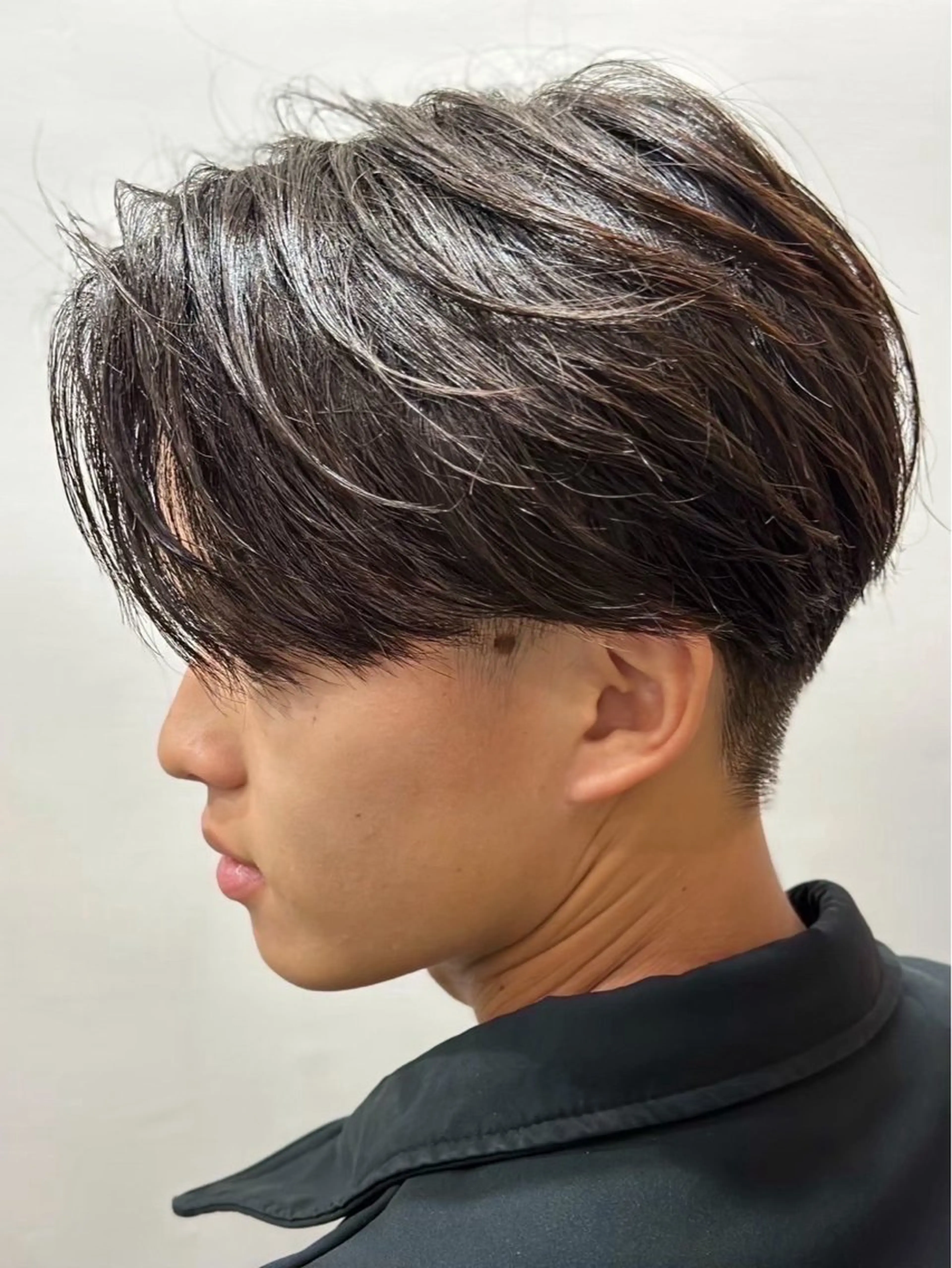 ミディアム 武田 駿兵のヘアスタイル