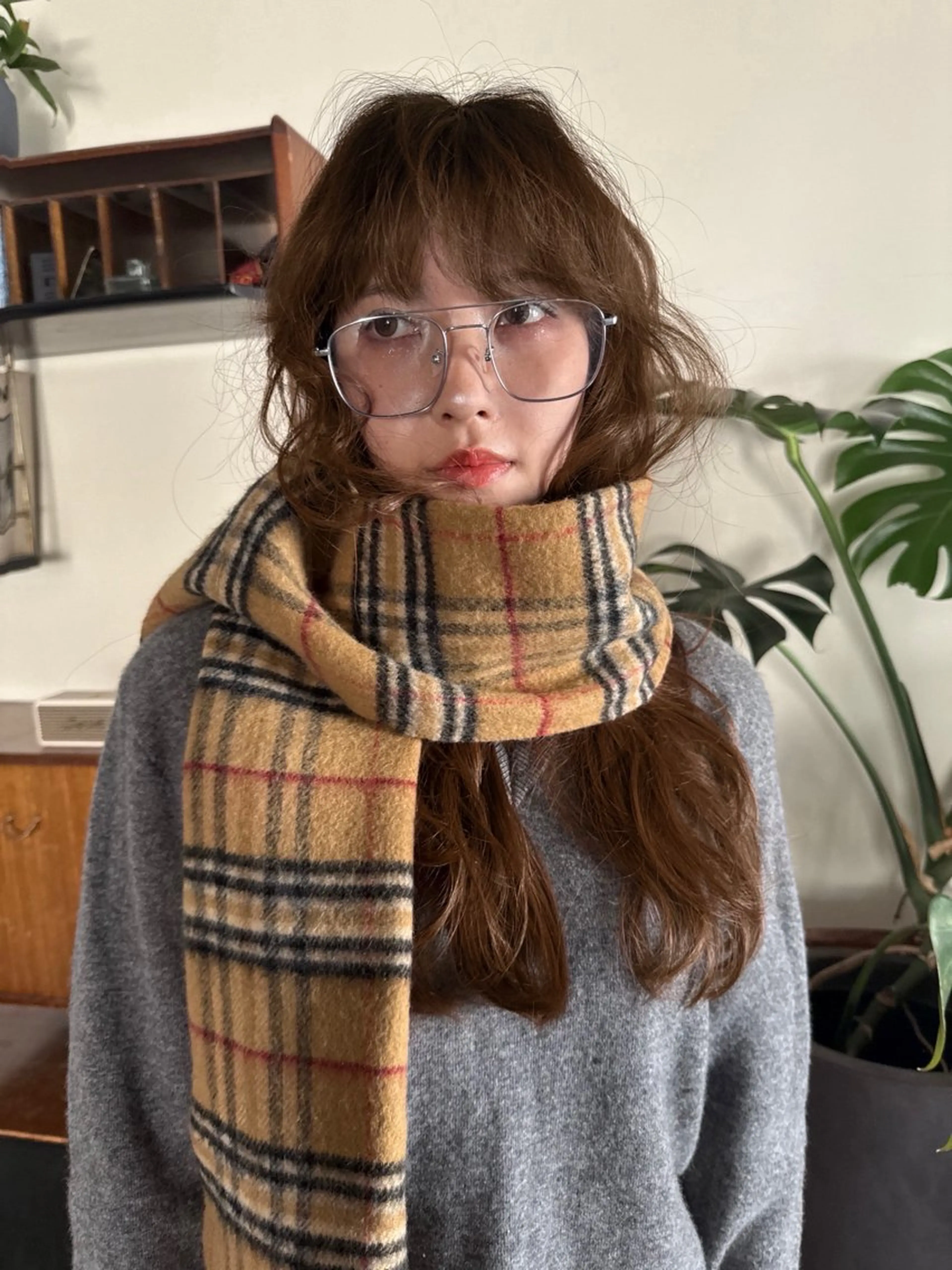 ミディアム レイヤーカット レイヤーカット\ウル フ　chinatsuのヘアスタイル