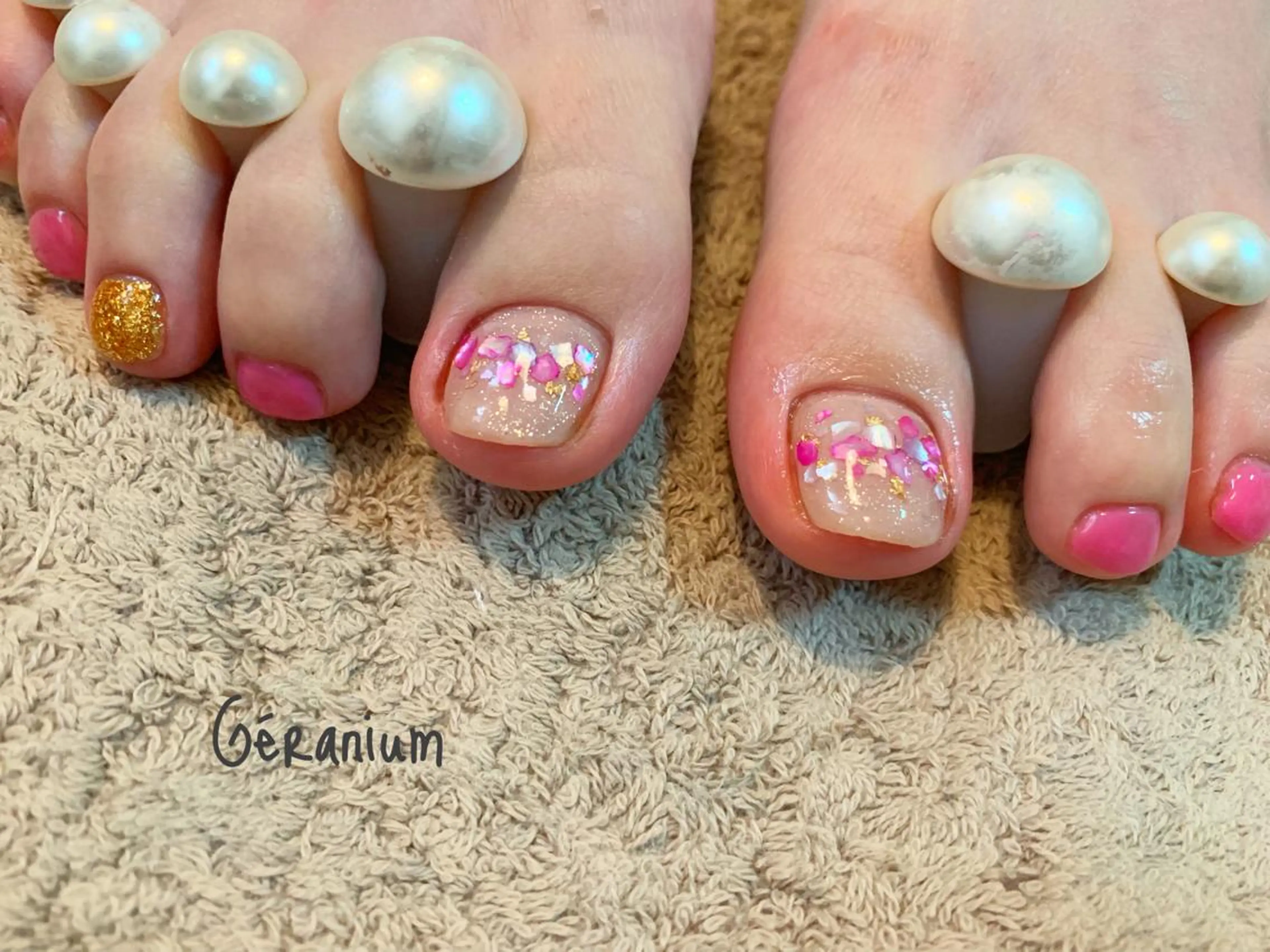 ネイル ハンドネイル GéRanium Harukaのネイルデザイン