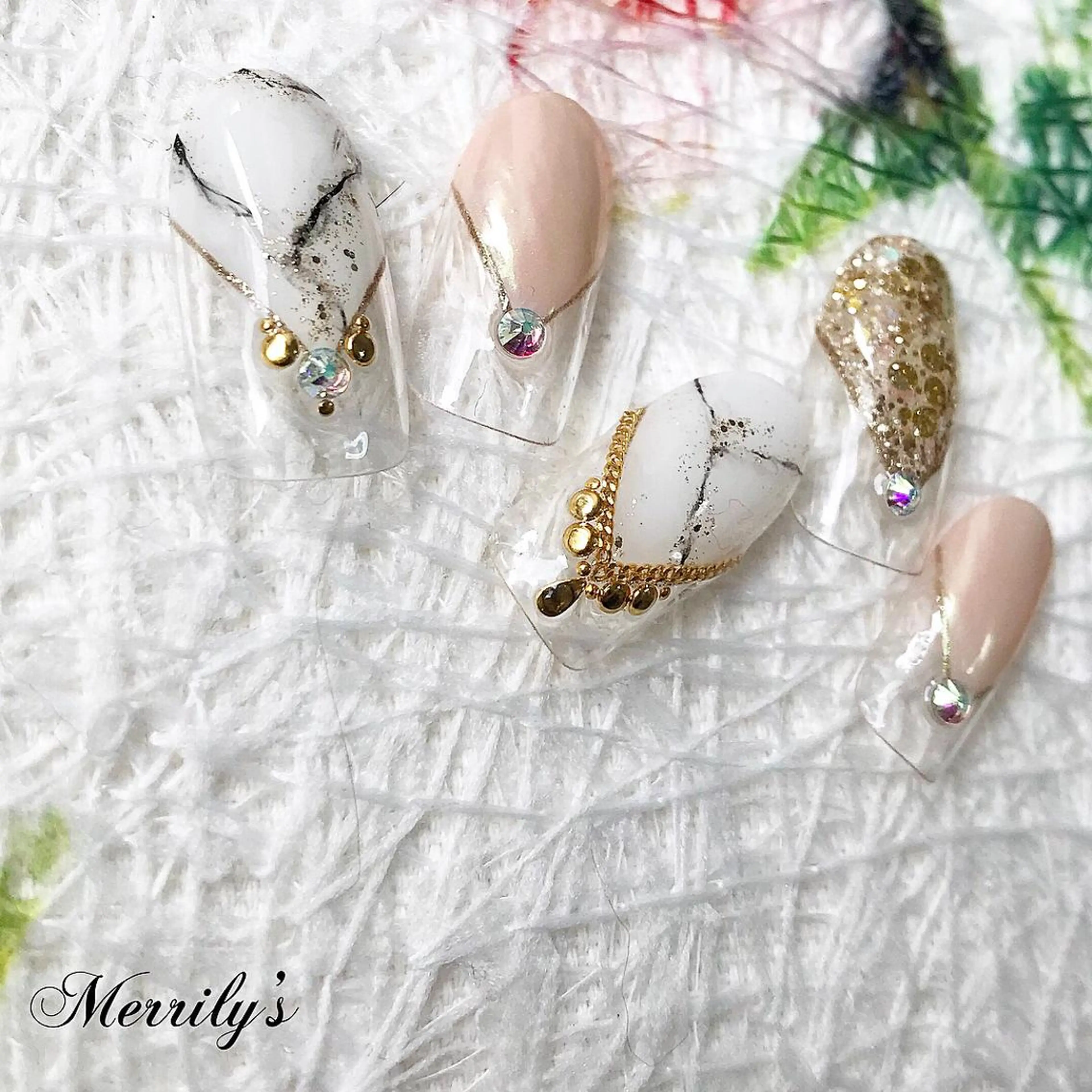 ネイル Merrily's Hagi Minaのネイルデザイン