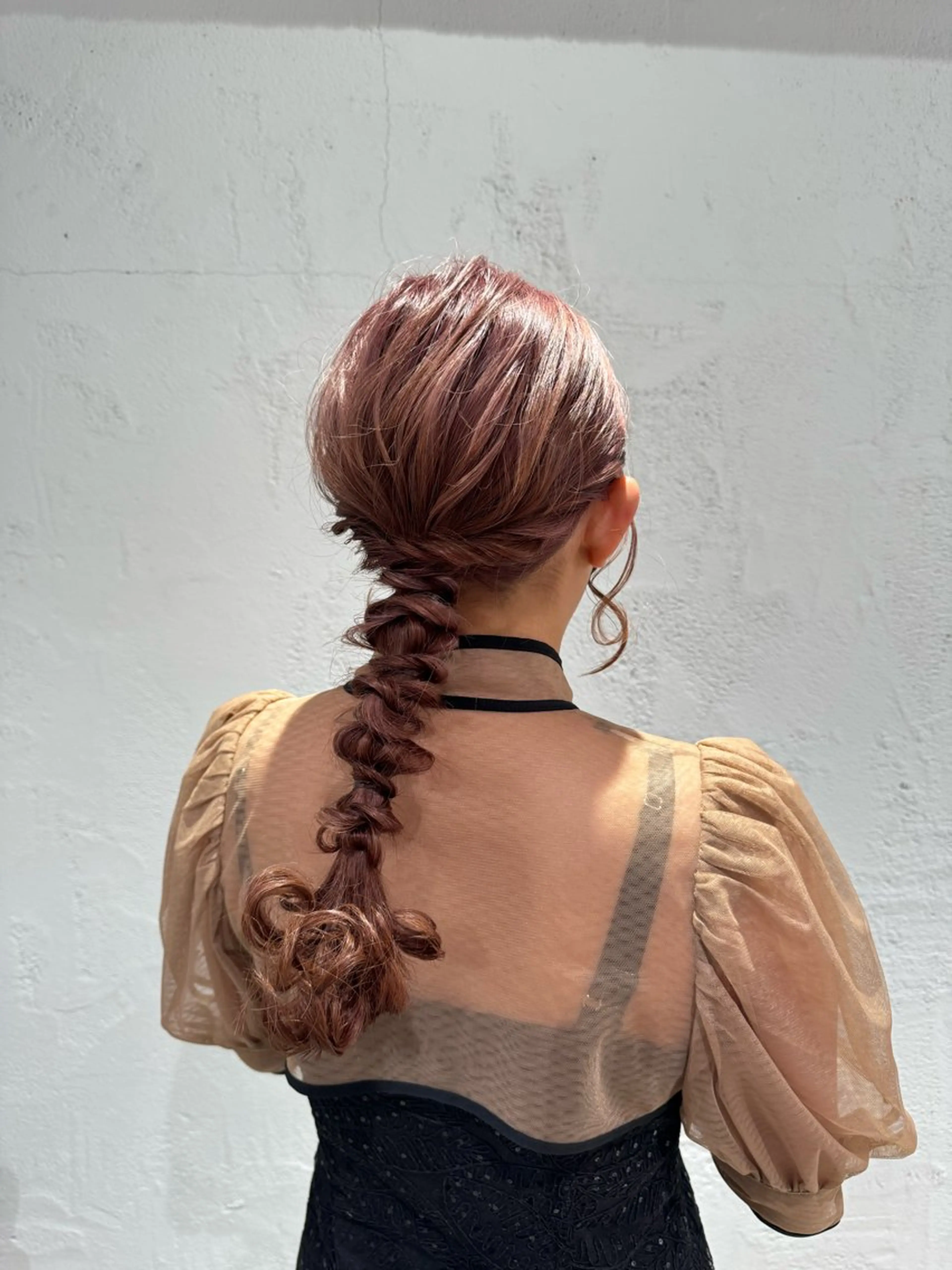 ヘアアレンジ 🍪ﾖｼｲﾊﾙﾈ🍪 ﾗﾍﾞﾝﾀﾞｰｶﾗｰのヘアスタイル