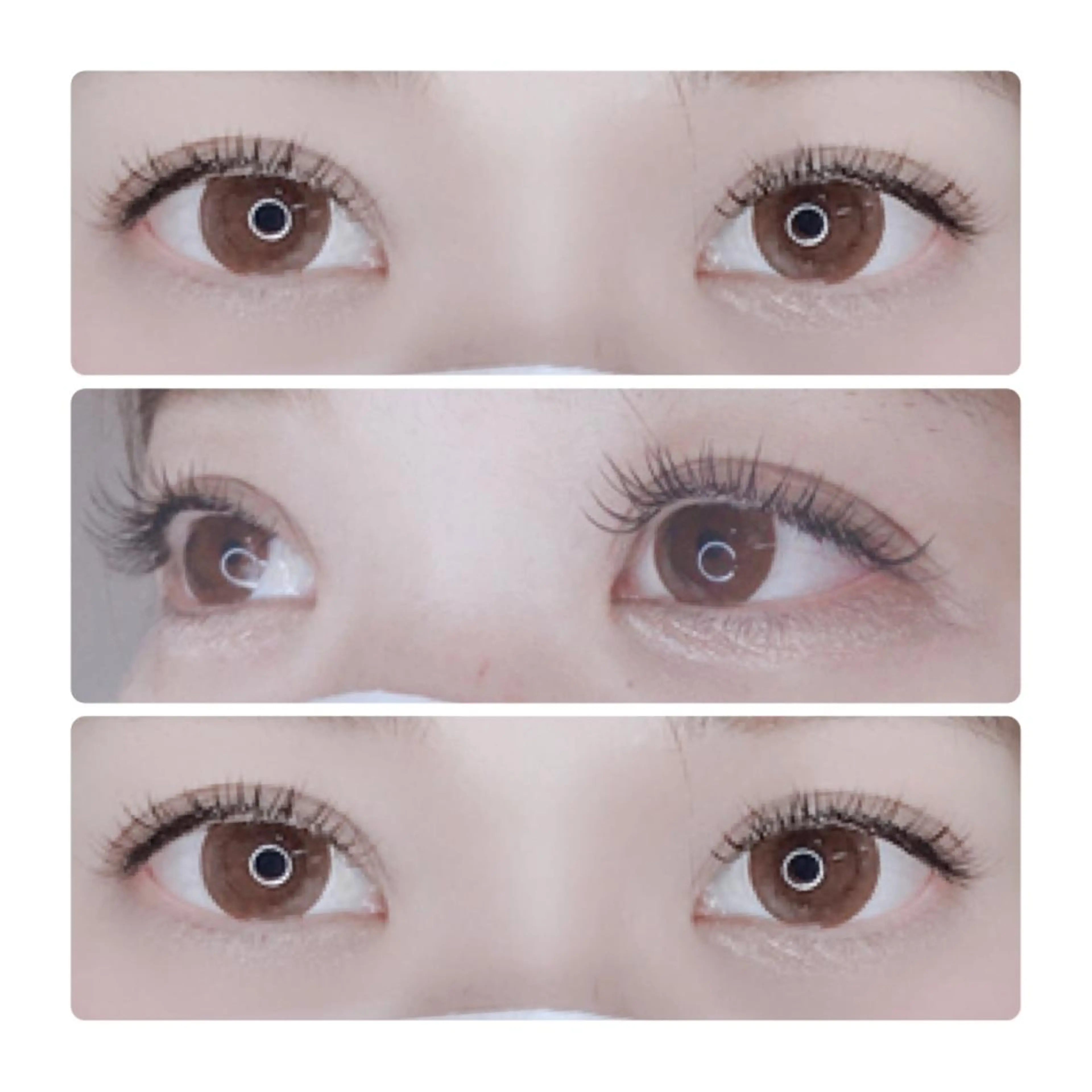 マツエク・マツパ Cカール カラーマツエク フラットラッシュ ELLA 菊地のマツエク・マツパデザイン