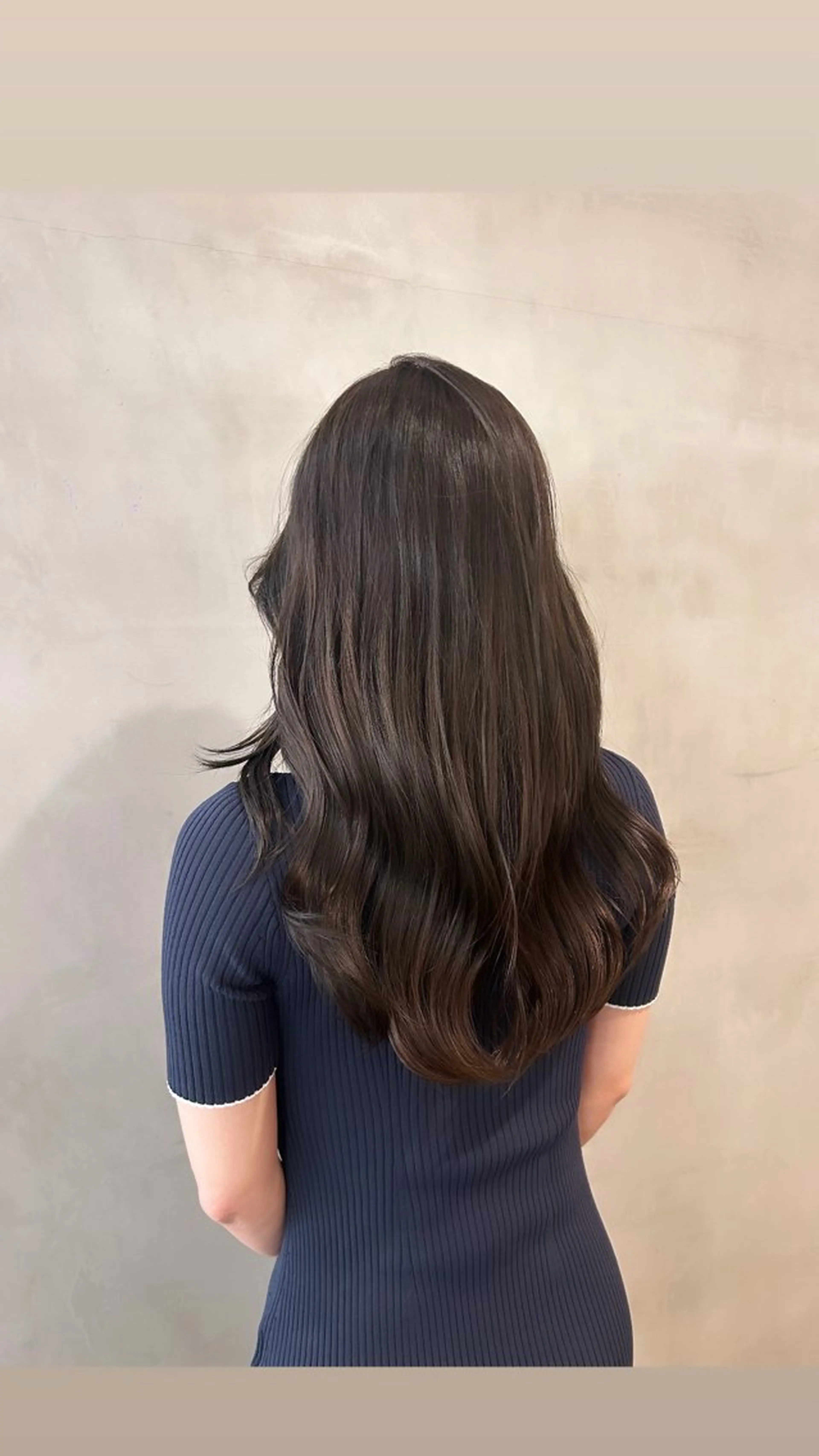 ロング カラー カット ヘアカラー タナカ カナ🫧のヘアスタイル