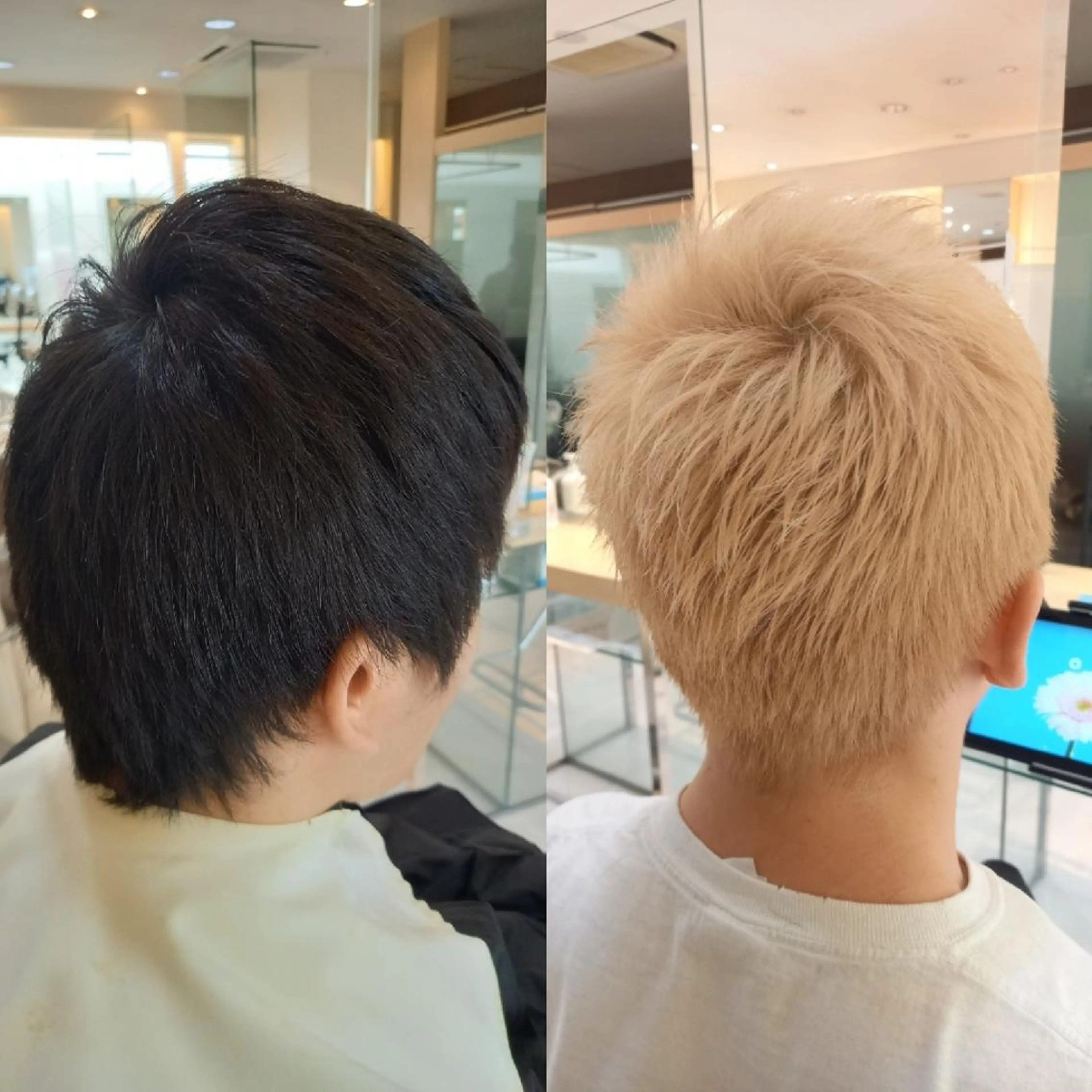 メンズ カット ヘアカラー 飯田・髪質改善縮毛矯 正・カラー・パーマのヘアスタイル