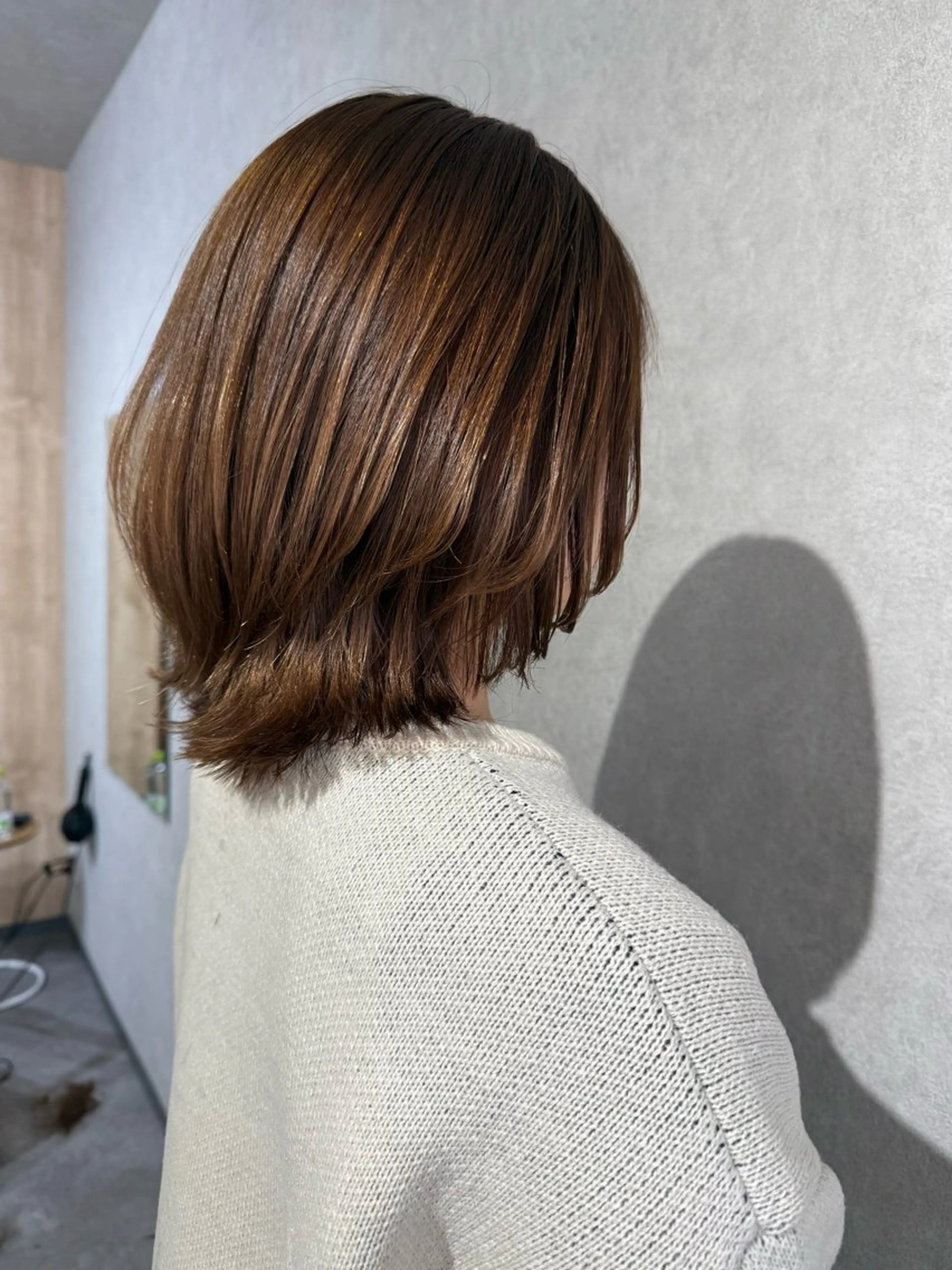 ミディアム ウルフカット Bish Yanaのヘアスタイル