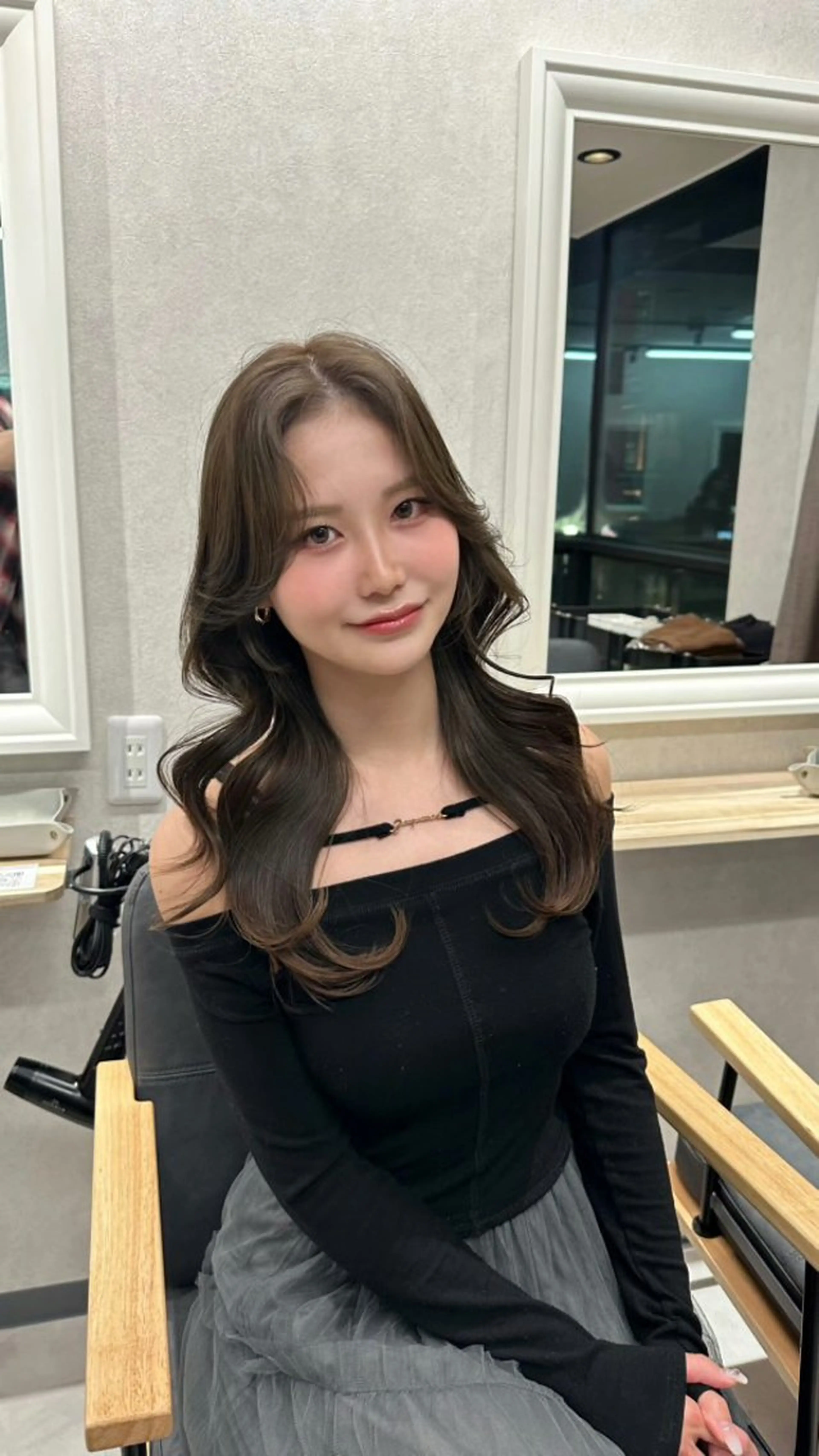 ロング カラー ヘアアレンジ ⭐️銀座/ショート/ 艶カラー/りょうがのヘアスタイル