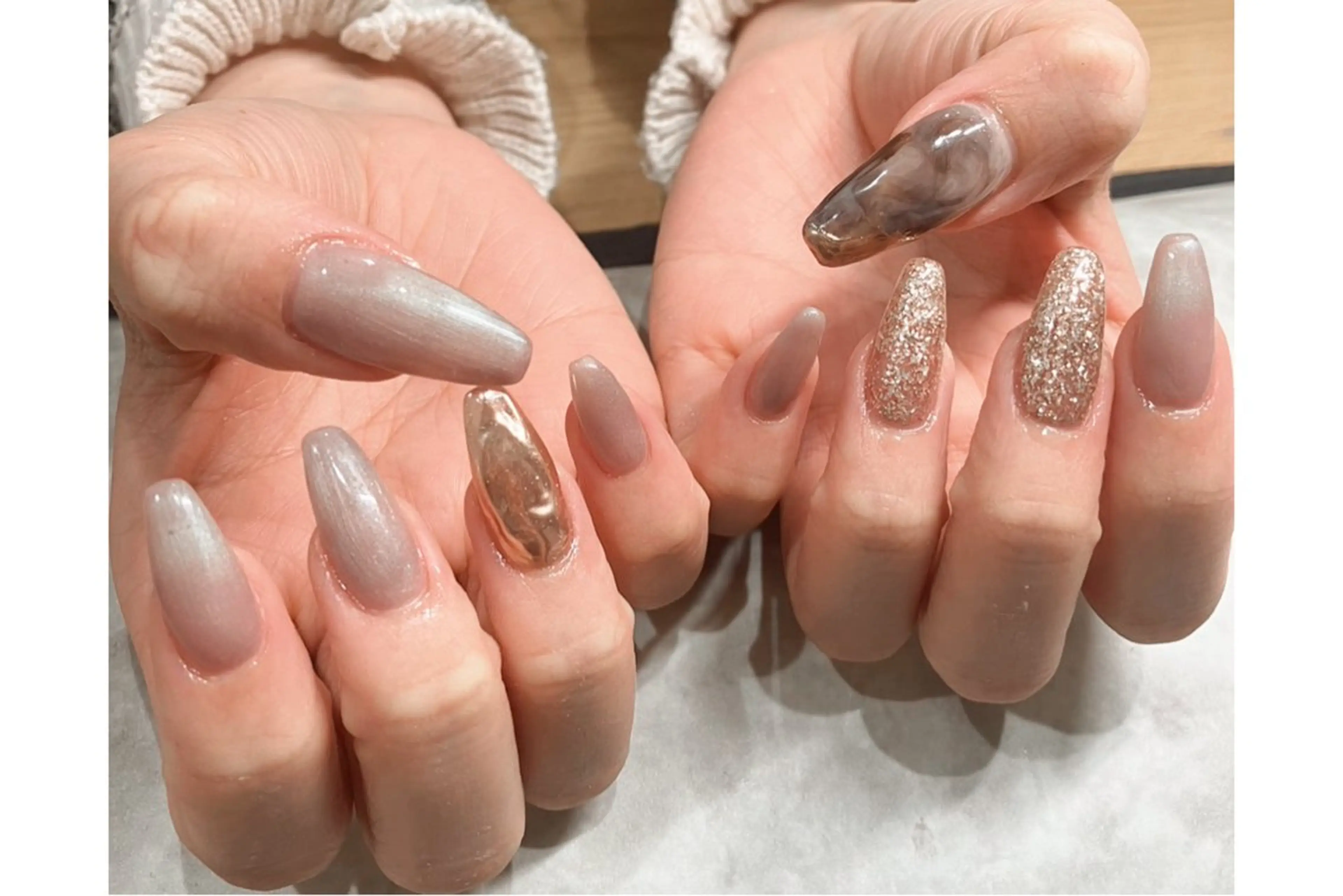 ネイル ハンドネイル NAIL Salon IP所属・長谷川 奈緒美のネイルデザイン