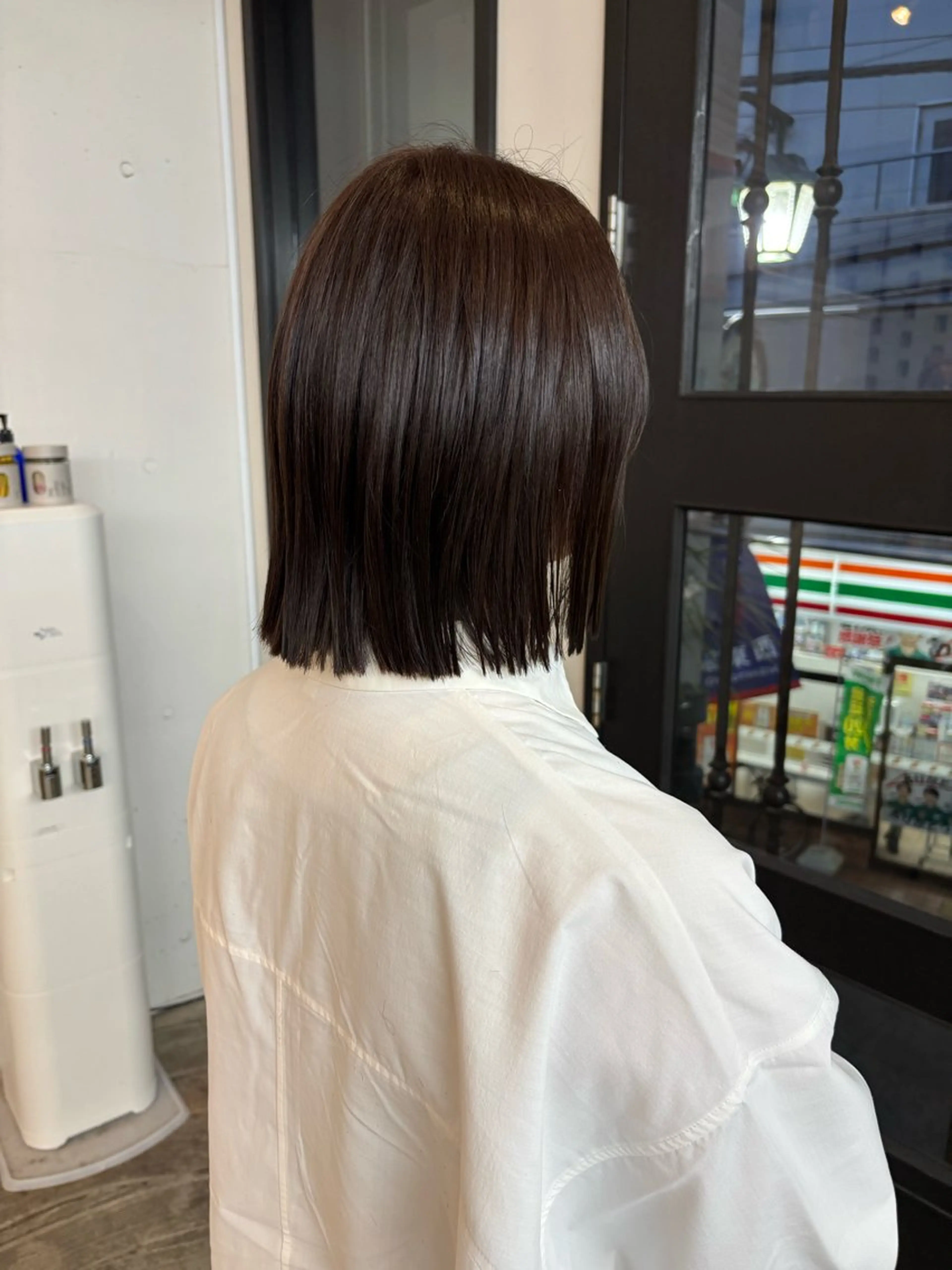 ミディアム カット みぞぐち じゅりのヘアスタイル