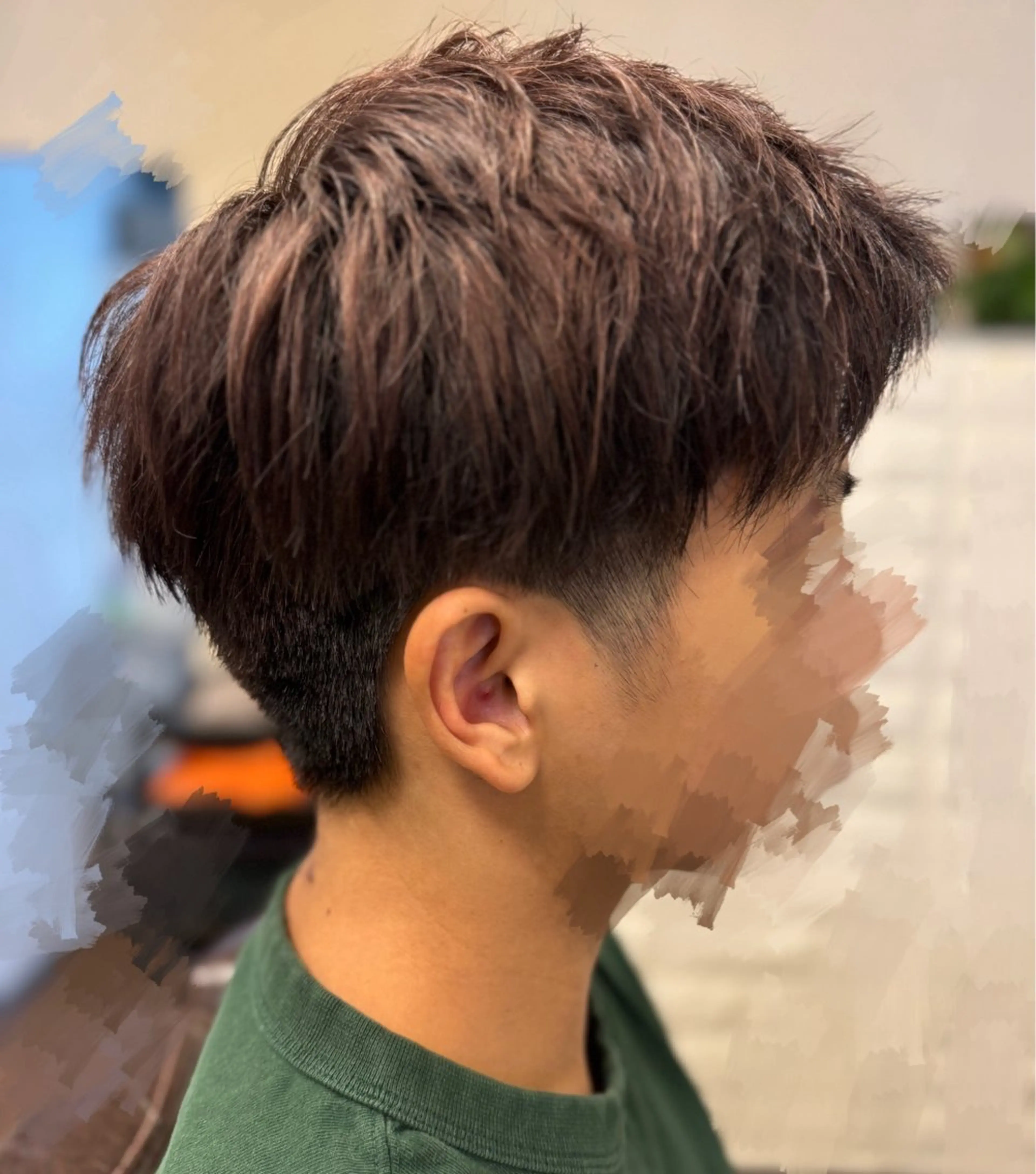 メンズ 刈り上げ 🍁ダブルカラー 🍁凌平のヘアスタイル