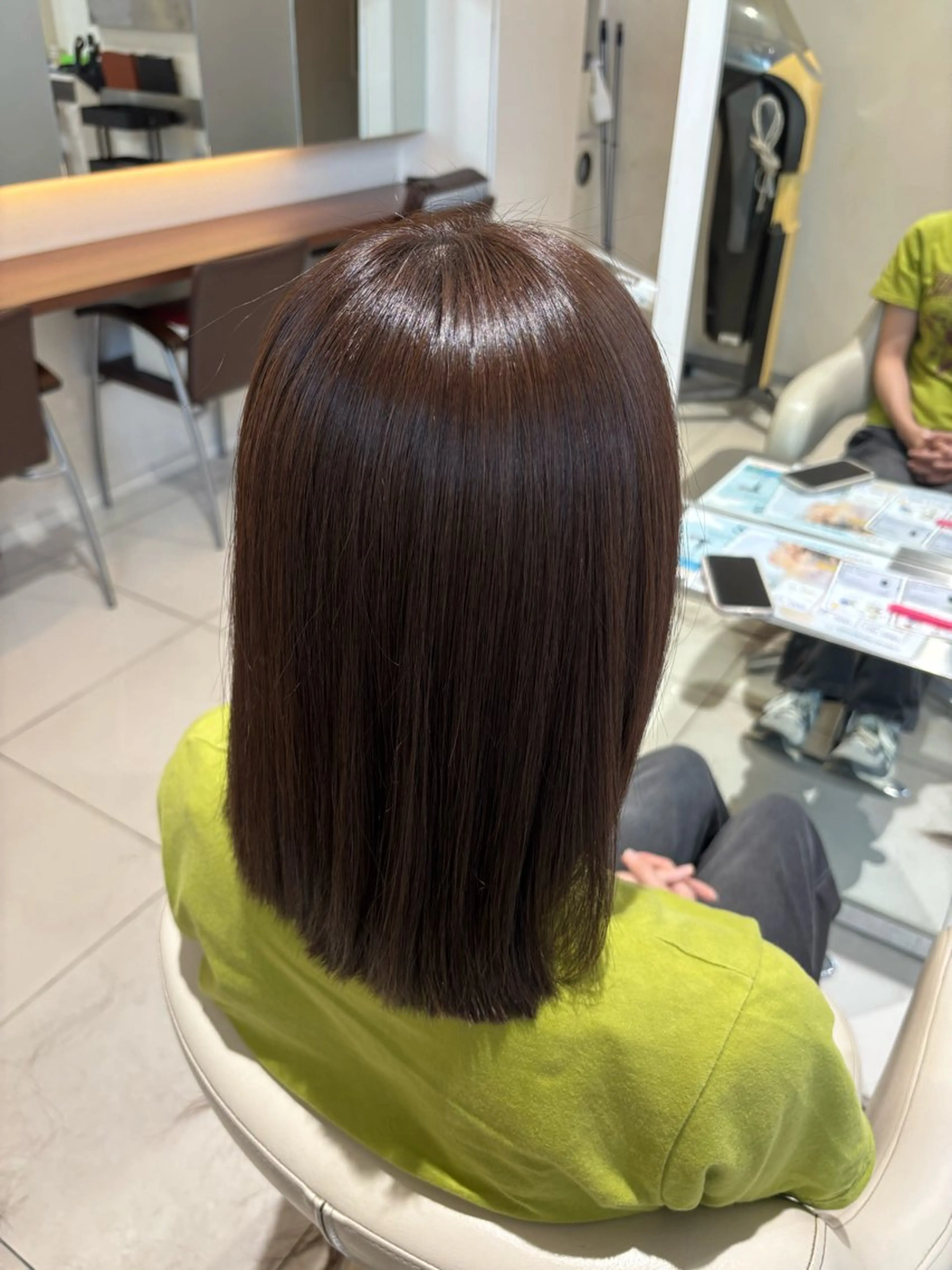 髪質改善カラー＋Aujuaトリートメント🧸の写真