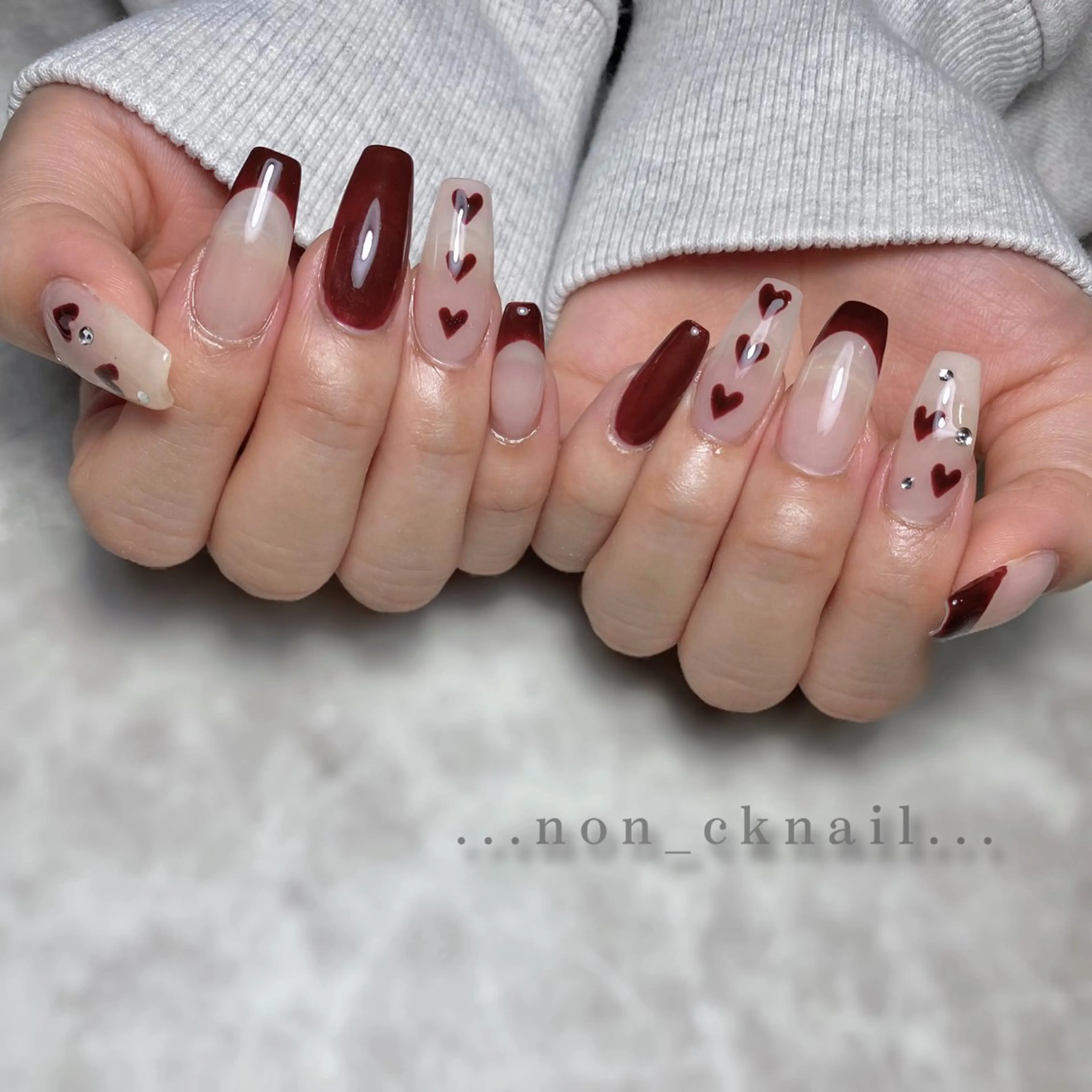 ネイル バレンタイン non ♡のネイルデザイン