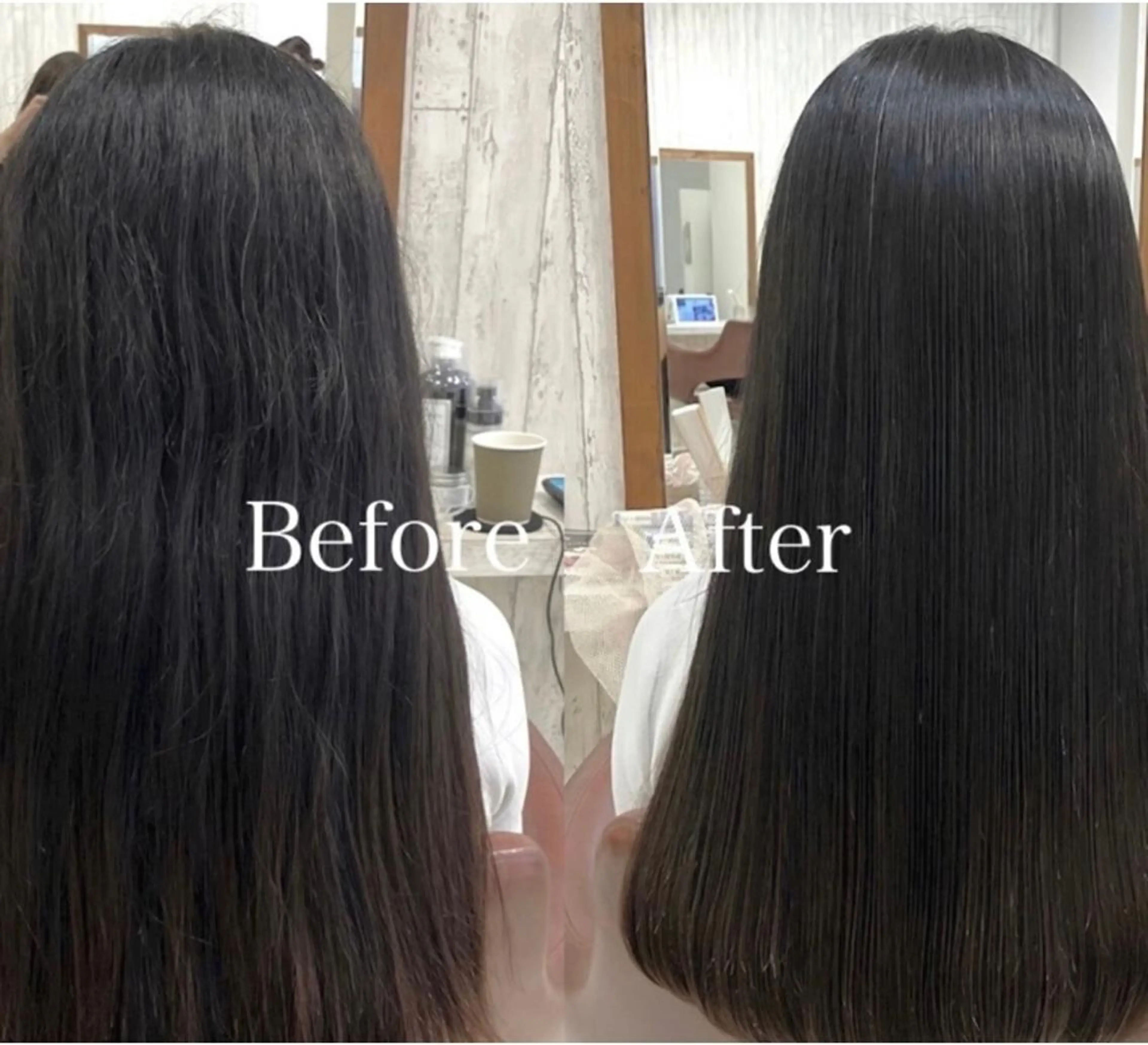 ロング 髪質改善 縮毛矯正 トリートメント 🌫️縮毛矯正/髪質 改善/ゆずる🌫️のヘアスタイル