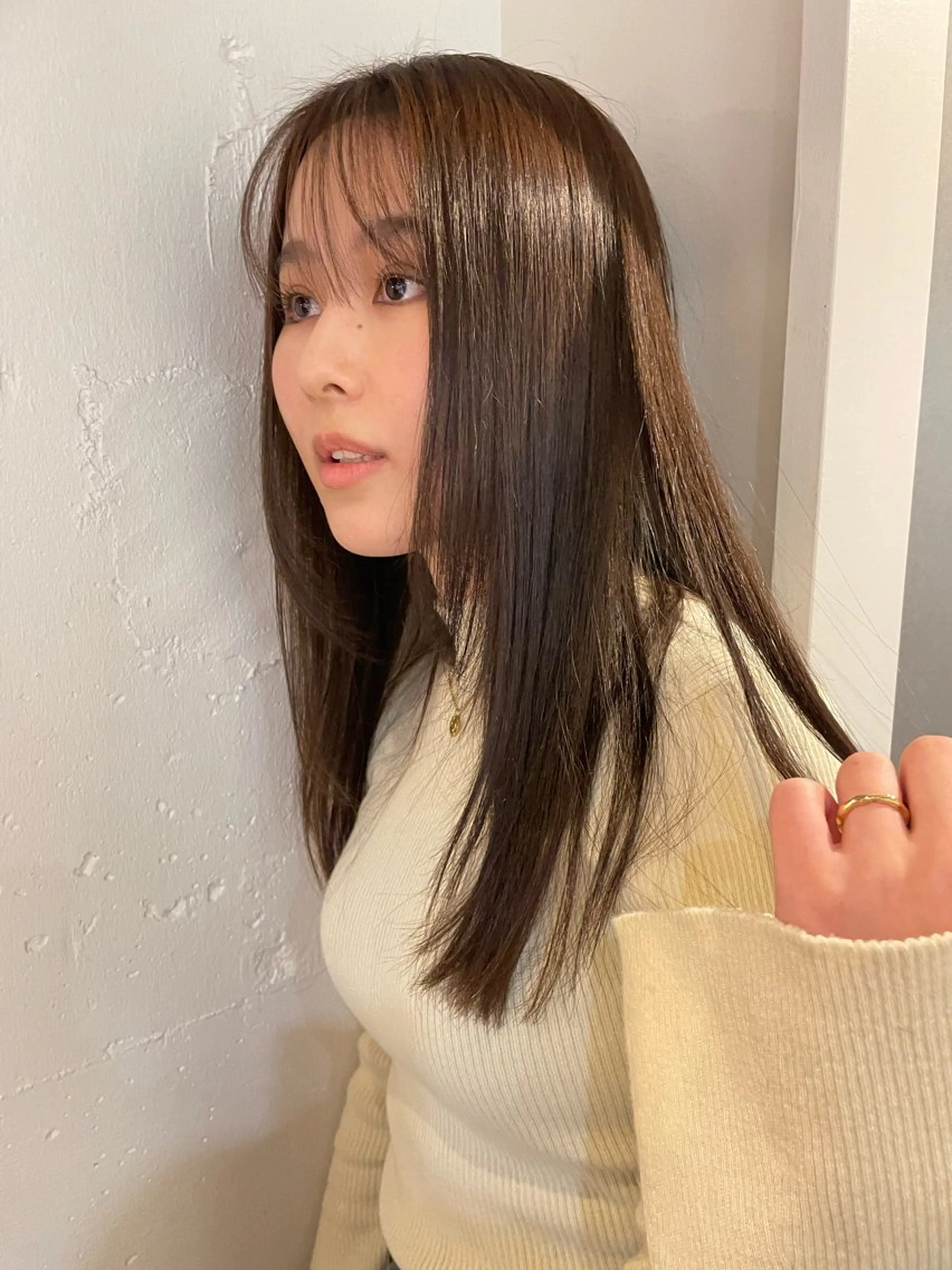 ロング 似合わせ×髪質改善| 矢島沙織のヘアスタイル