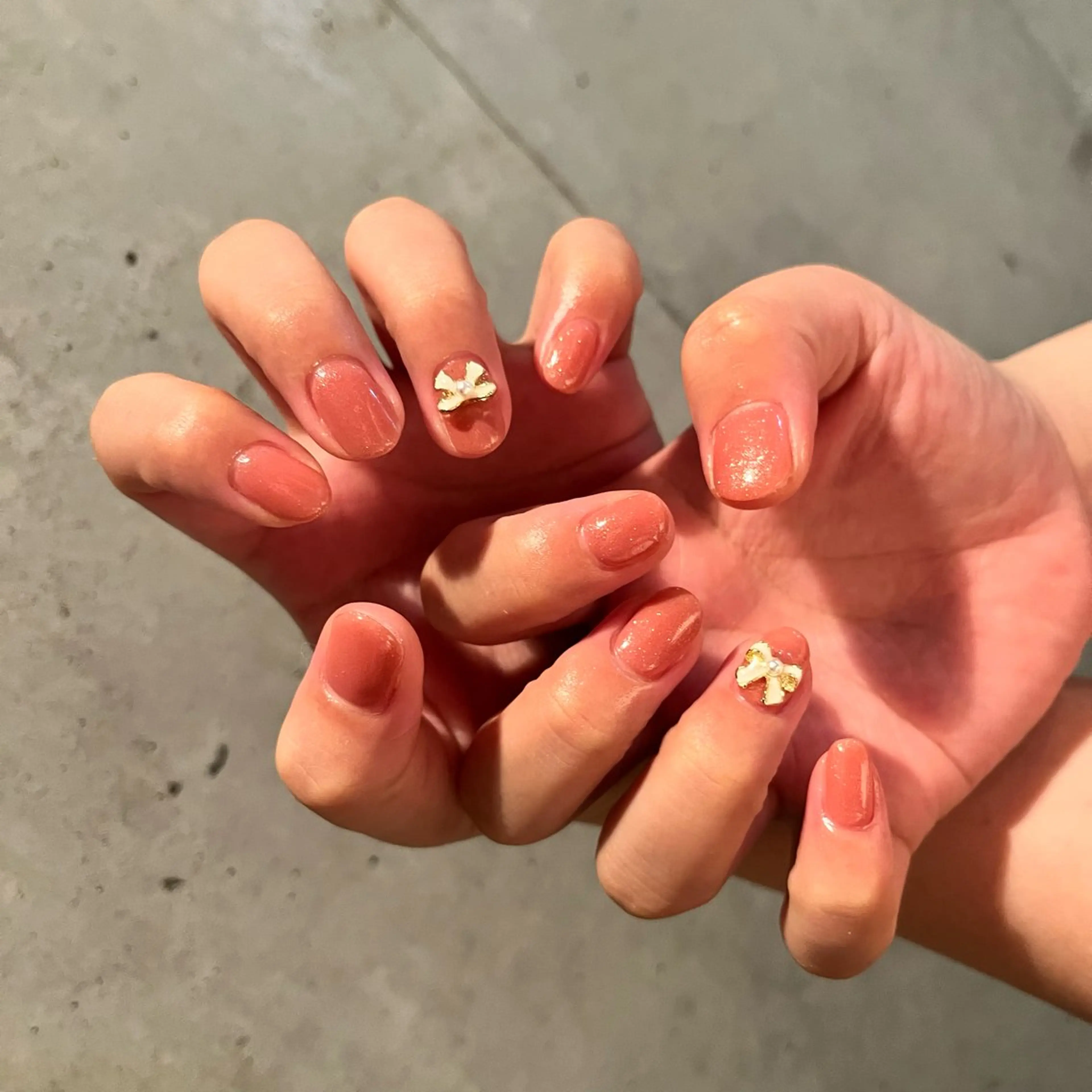 ネイル ワンカラーネイル ハンドネイル DariL Ayaのネイルデザイン