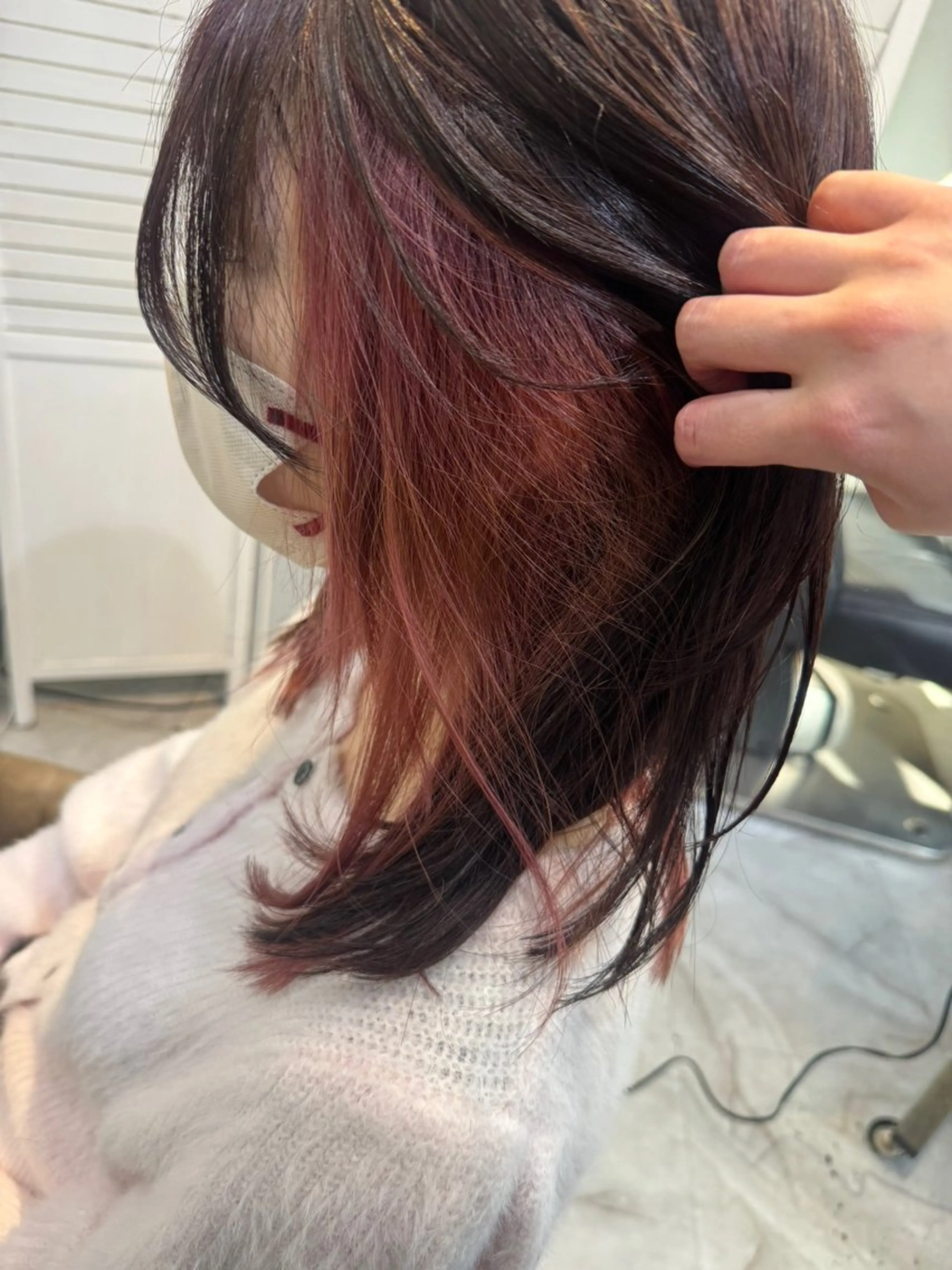 ミディアム カラー インナーカラー ヘアカラー トリートメント 髪質改善×ブリーチ 🌟misatoのヘアスタイル