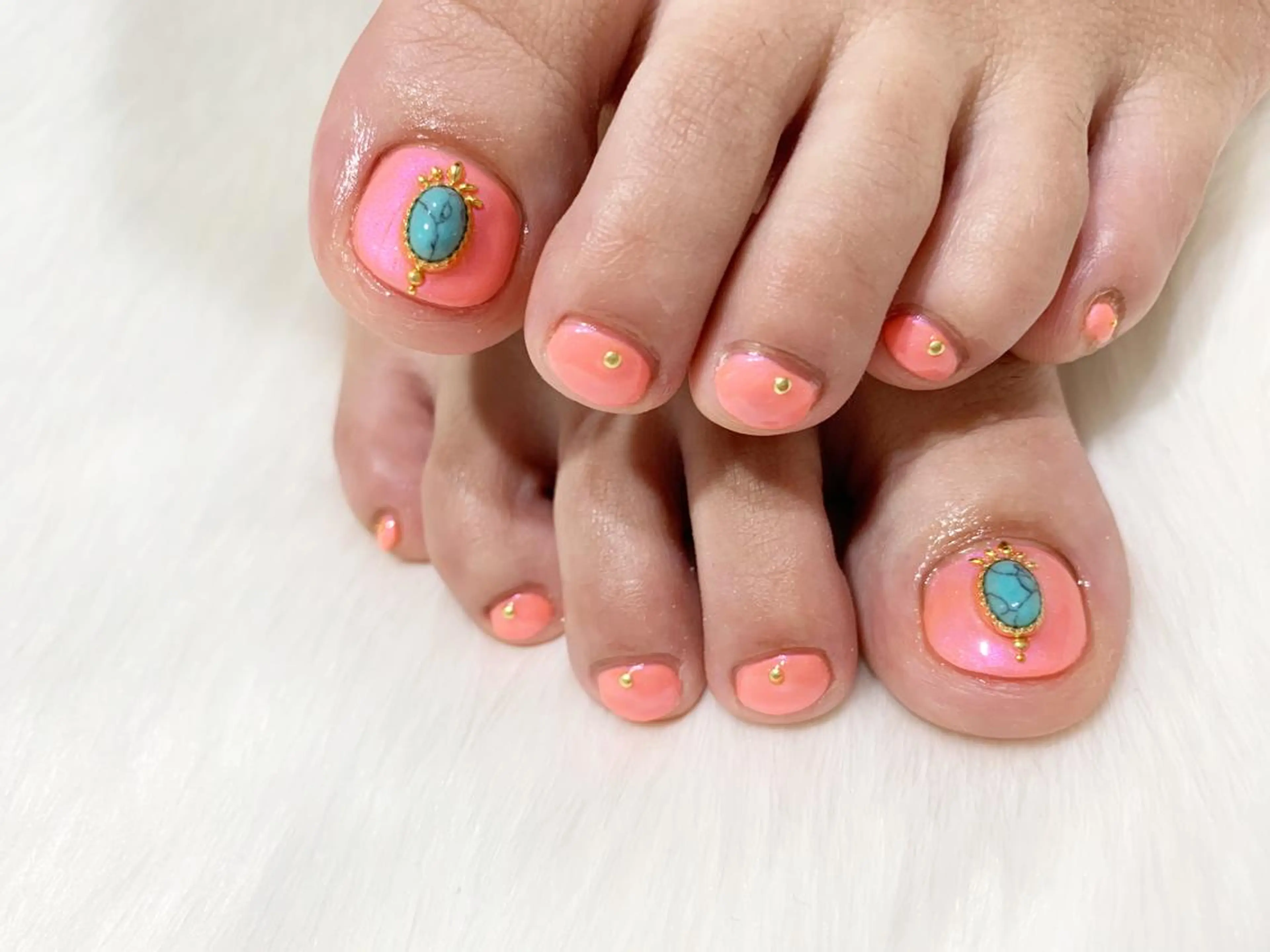 フットシンプルアート(ジェルオフ込)90分の写真