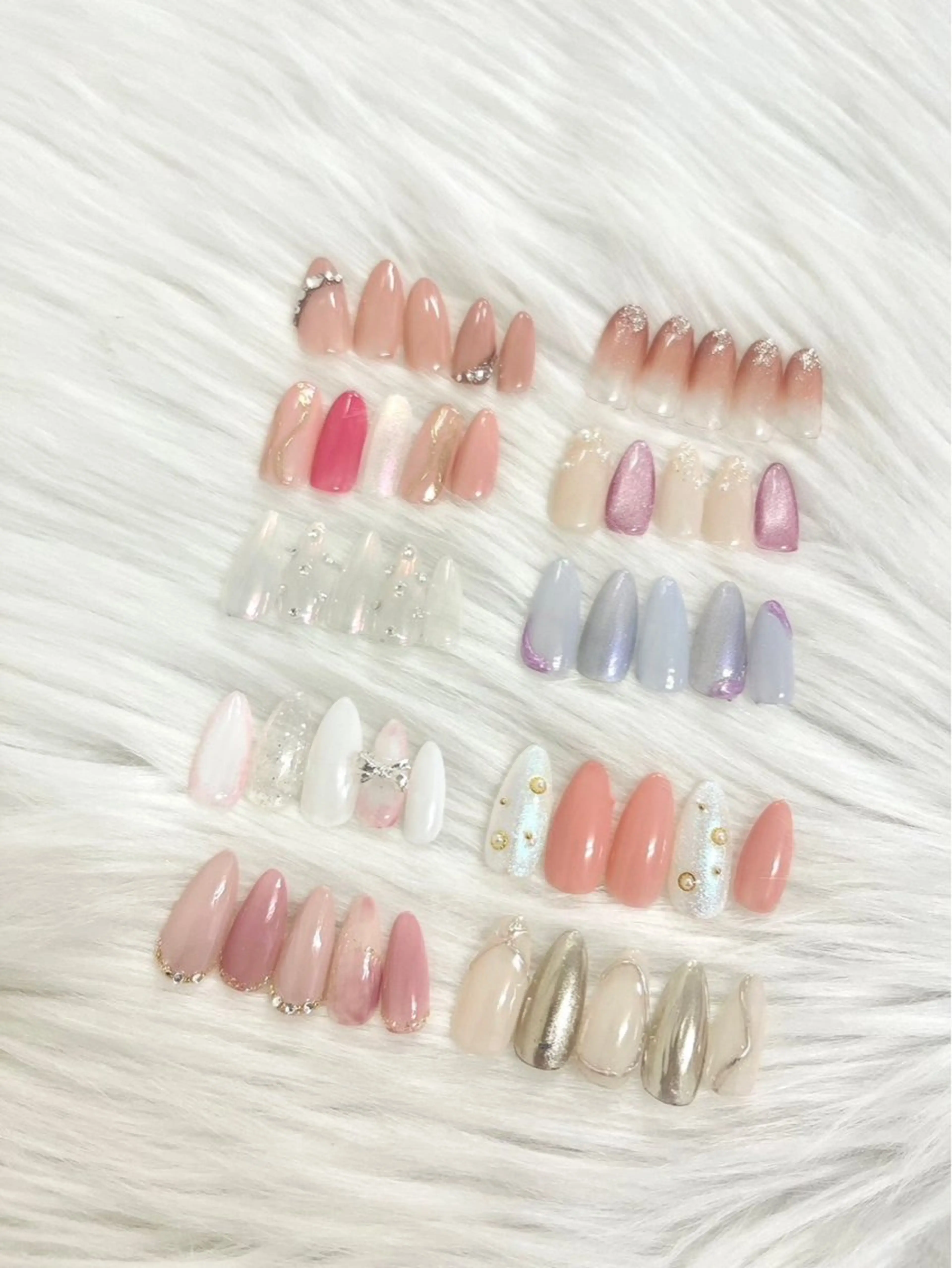 ネイル オフィスネイル ハンドネイル KIREIE Satomiのネイルデザイン