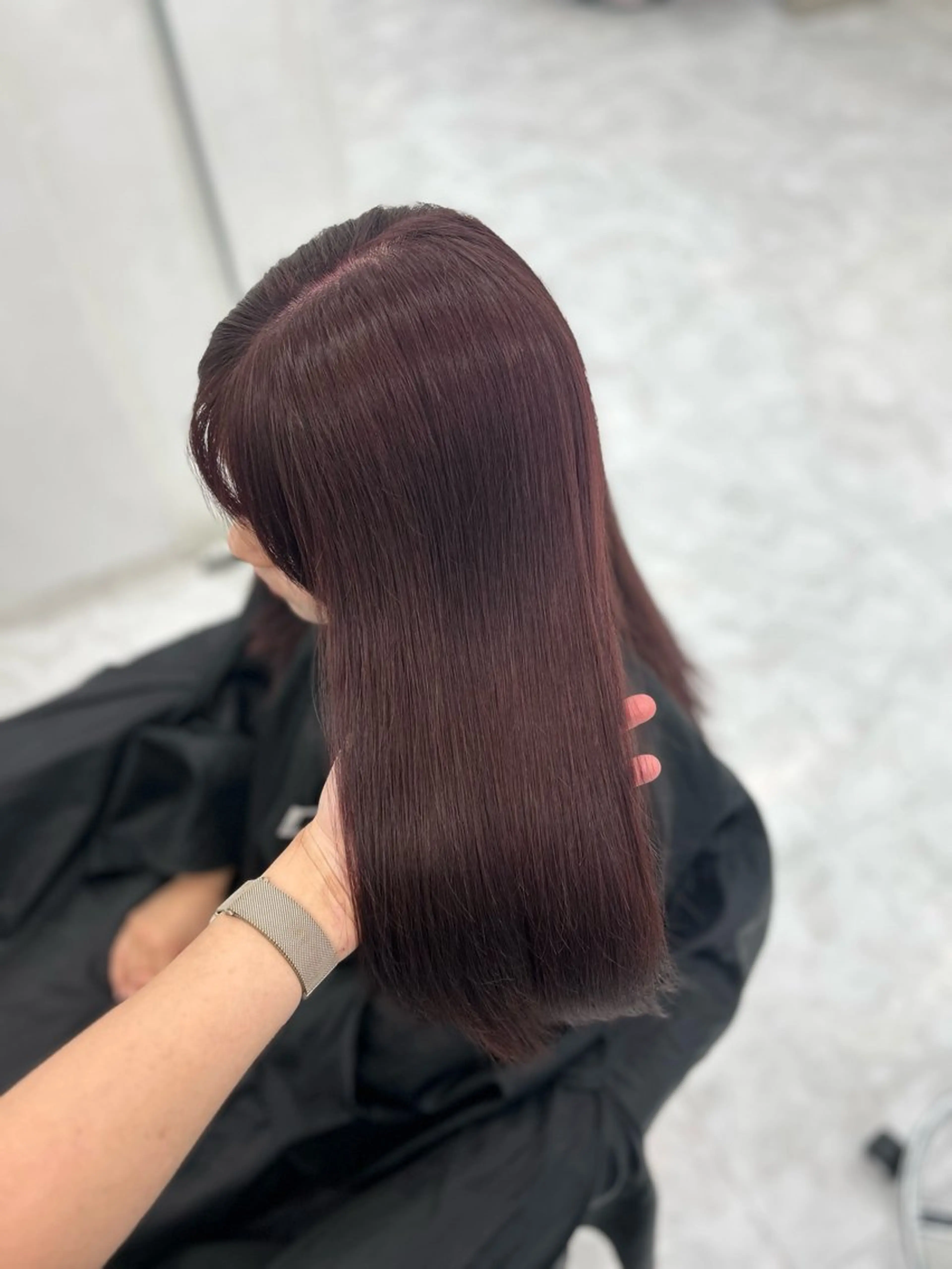 ロング ヘアカラー ヘッドスパ ヘアセット 🥀艶髪/似合わせ 暖色/まな🥀のヘアスタイル