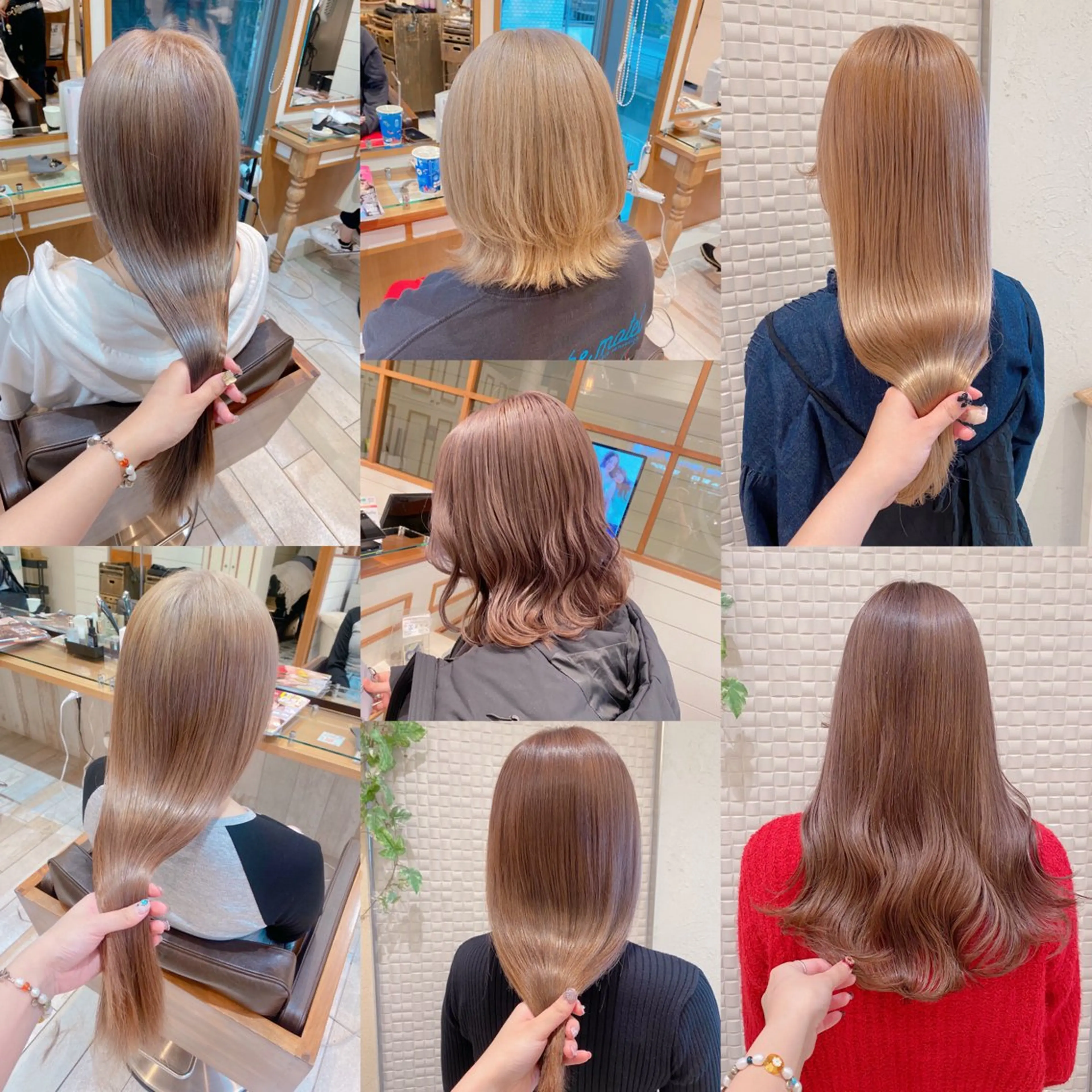 ミディアム カラー ヘアカラー トリートメント Lil by JIL BLAN所属・美髪ヘア💛 TOMOMIのヘアスタイル