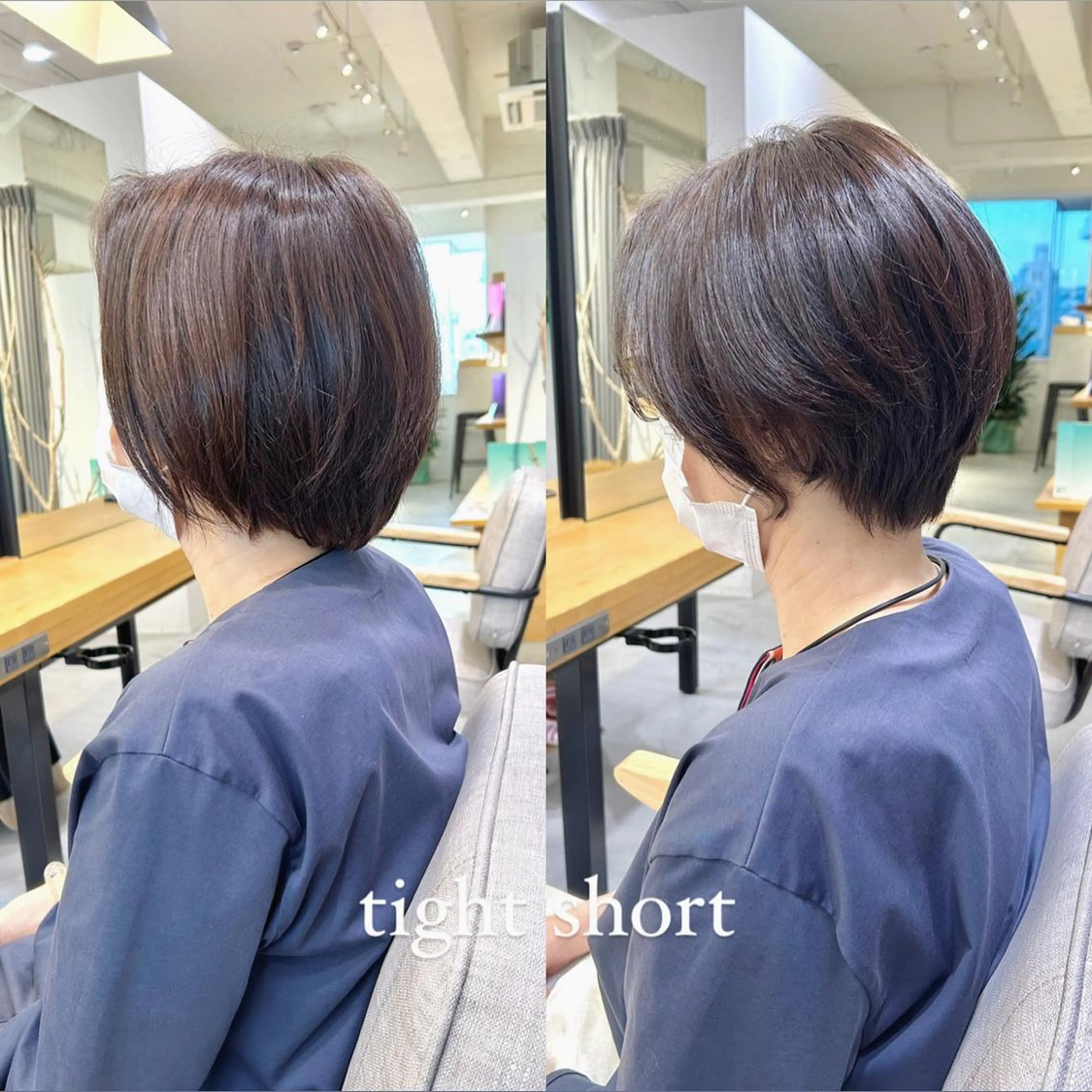 ショート カット ヘアカラー 明石遼/ベージュ / ピンクのヘアスタイル