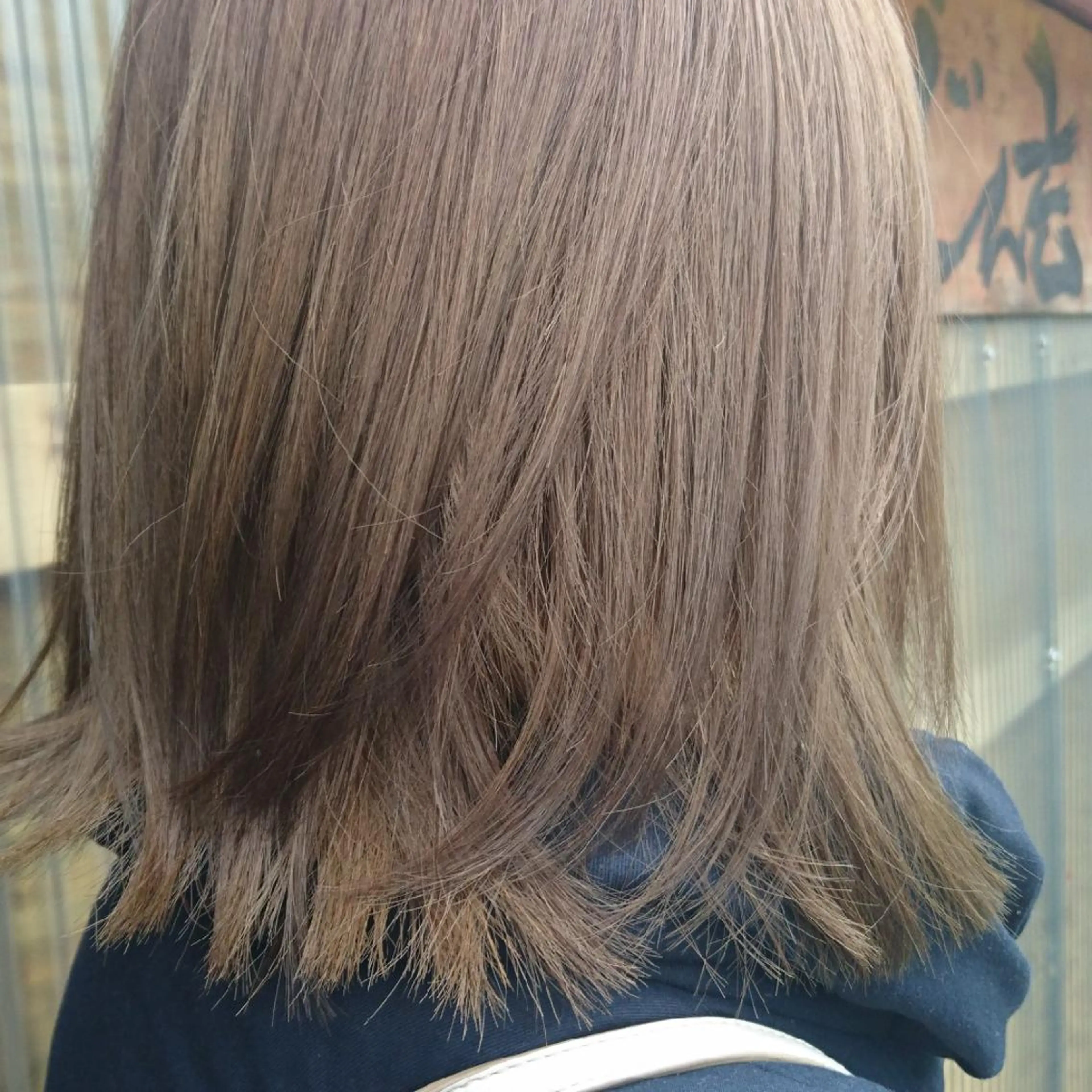 ミディアム カラー hair&eye AMANDAのマツエク・マツパデザイン