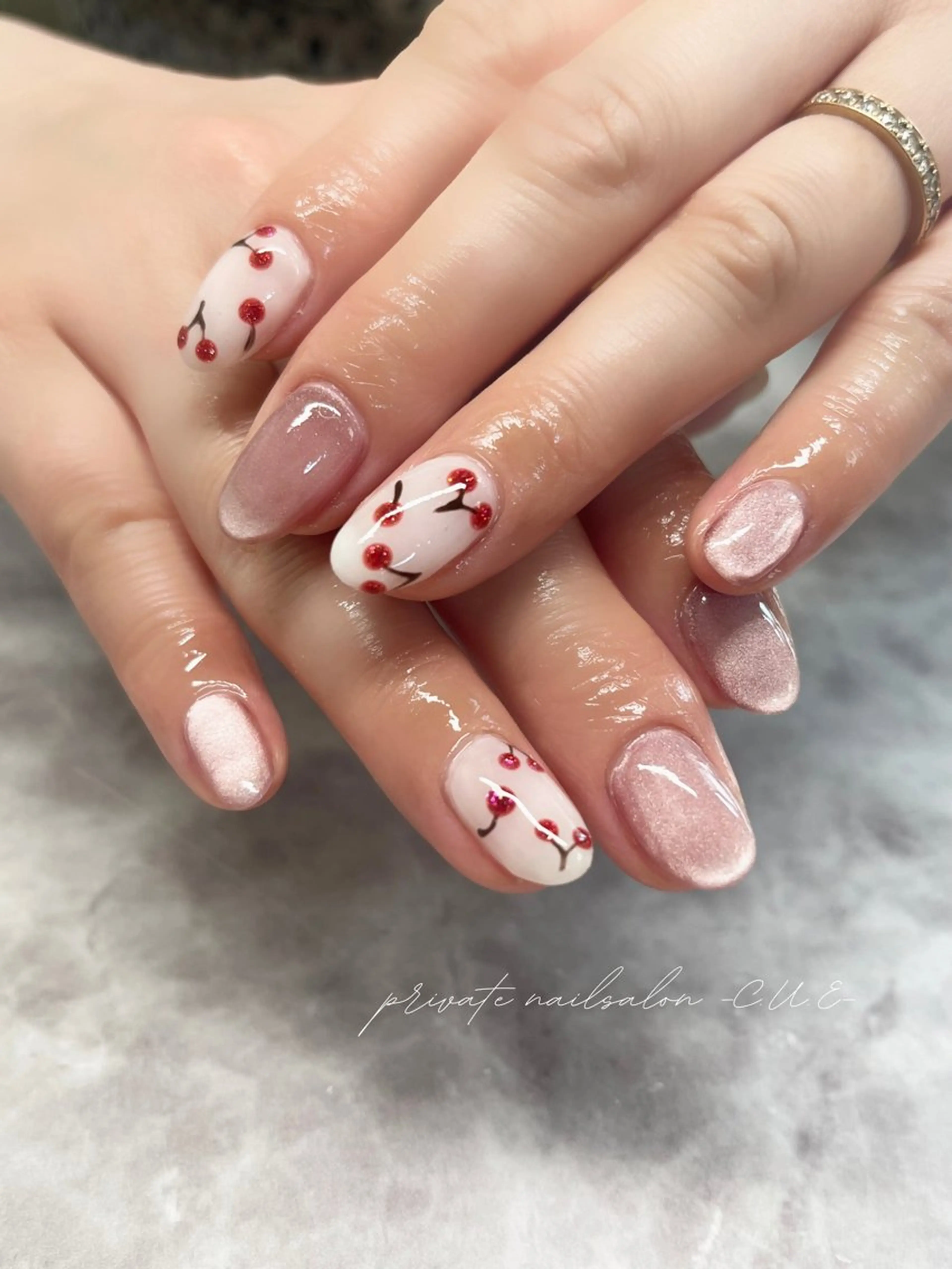 ネイル ハンドネイル Nailsalon C.U.Eのネイルデザイン