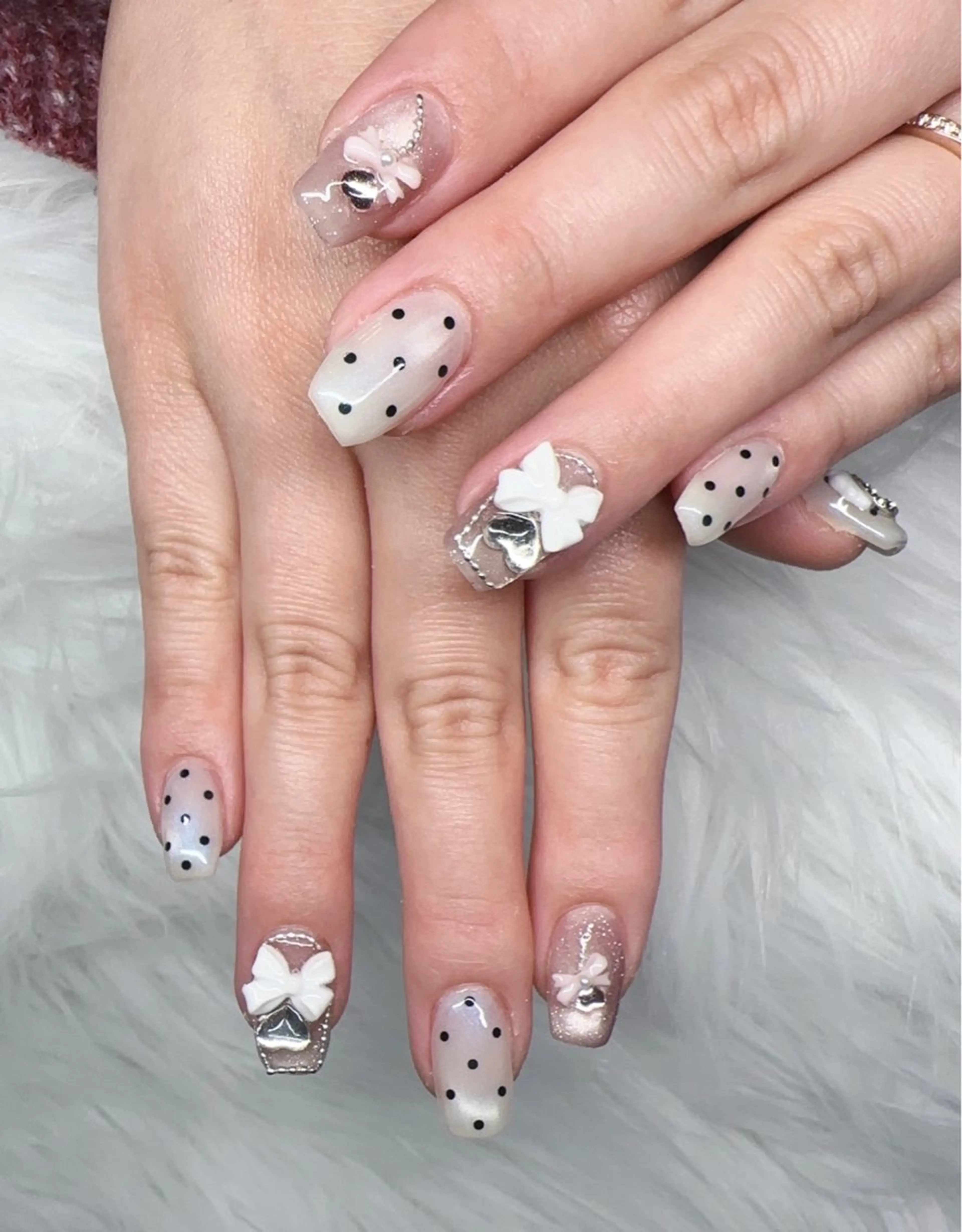 ネイル マグネットネイル ハンドネイル nail salon OnRのネイルデザイン