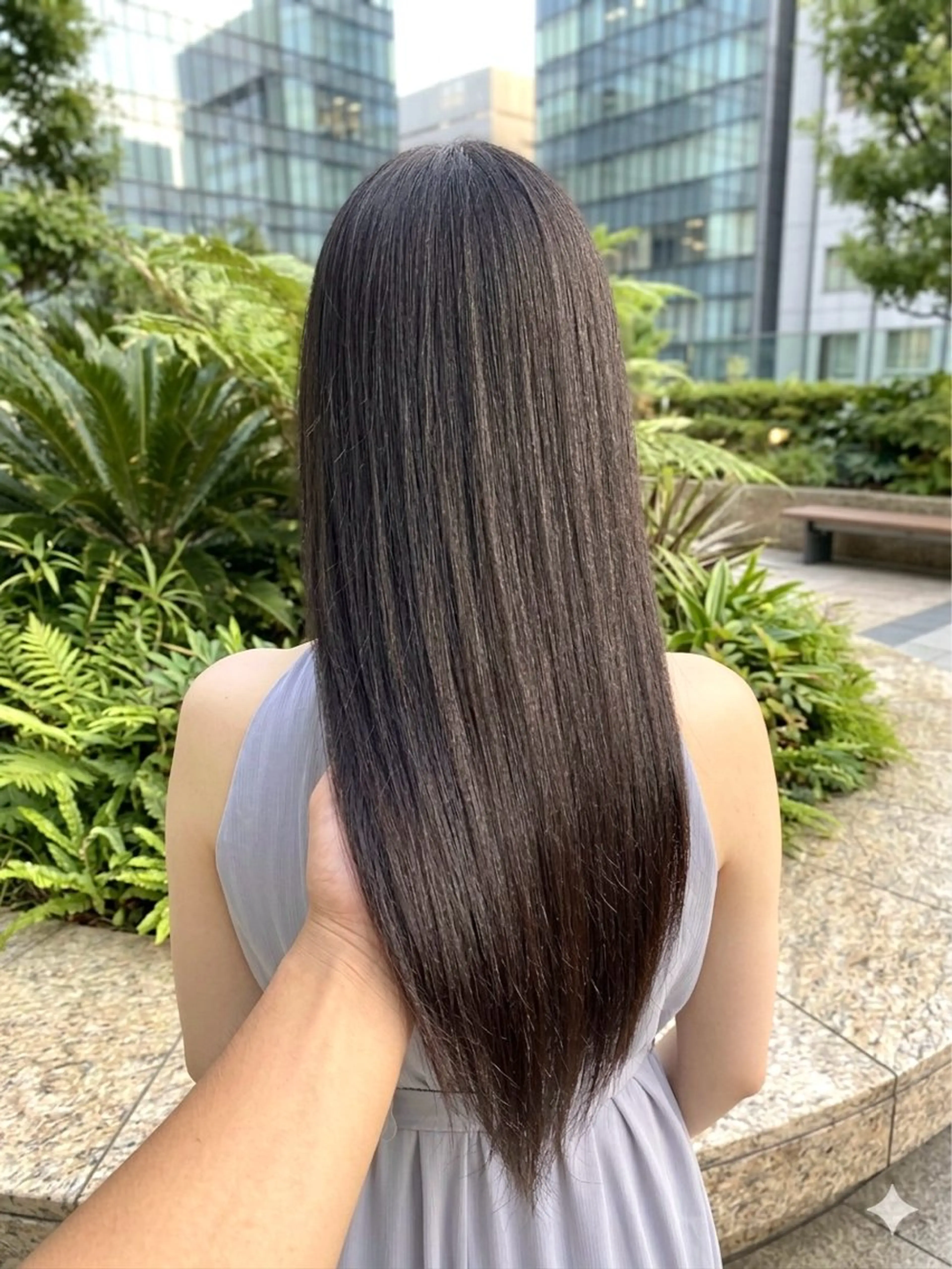 〔直前割💫限定💎艶髪&サラサラヘアーに💎〕ULTOWA髪質改善フルコース&1カラー&ナノスチームTRの写真