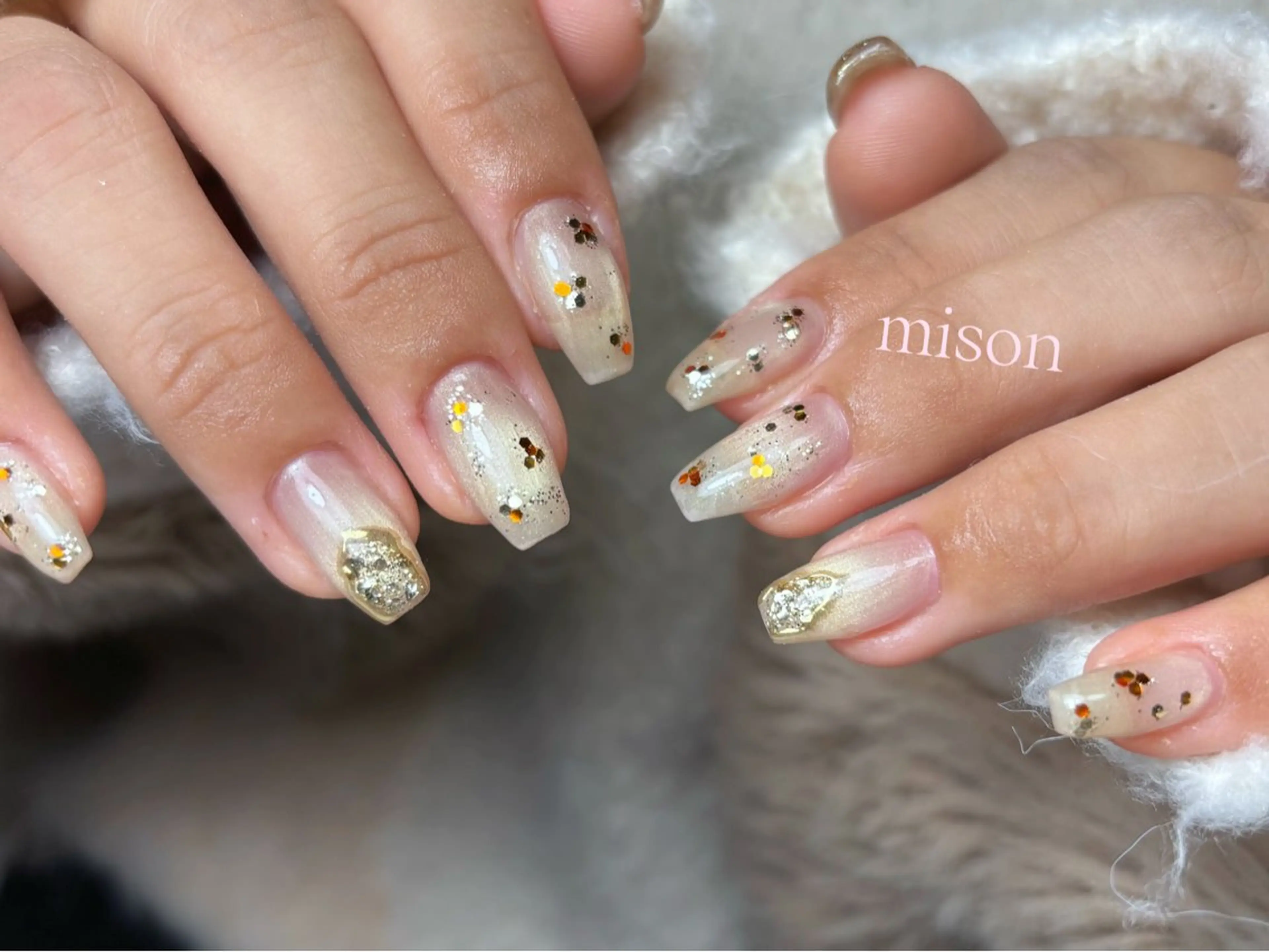 ネイル mison所属・mison 安形友花のネイルデザイン