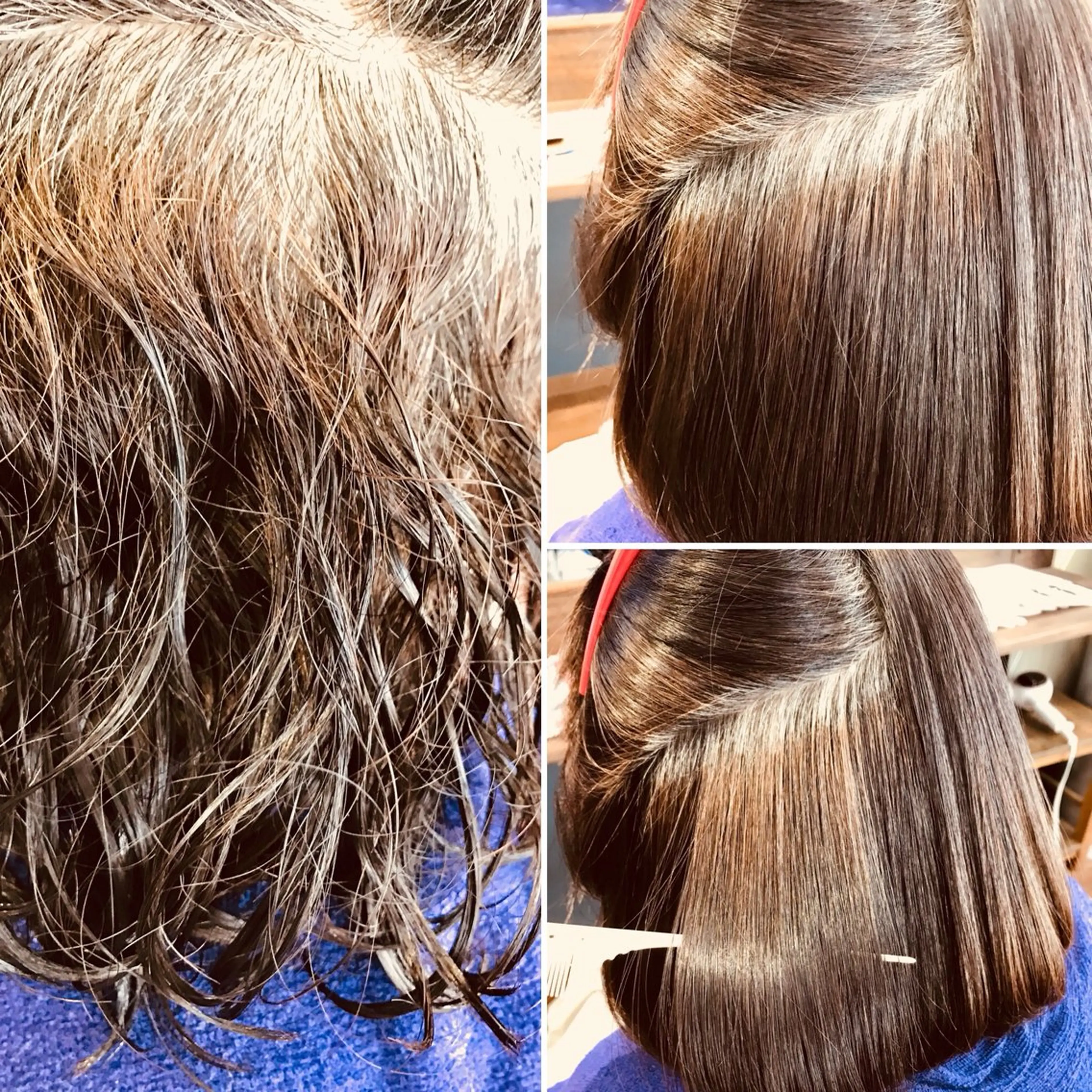 ミディアム 髪質改善 縮毛矯正 縮毛矯正専門店 FUNNYのヘアスタイル