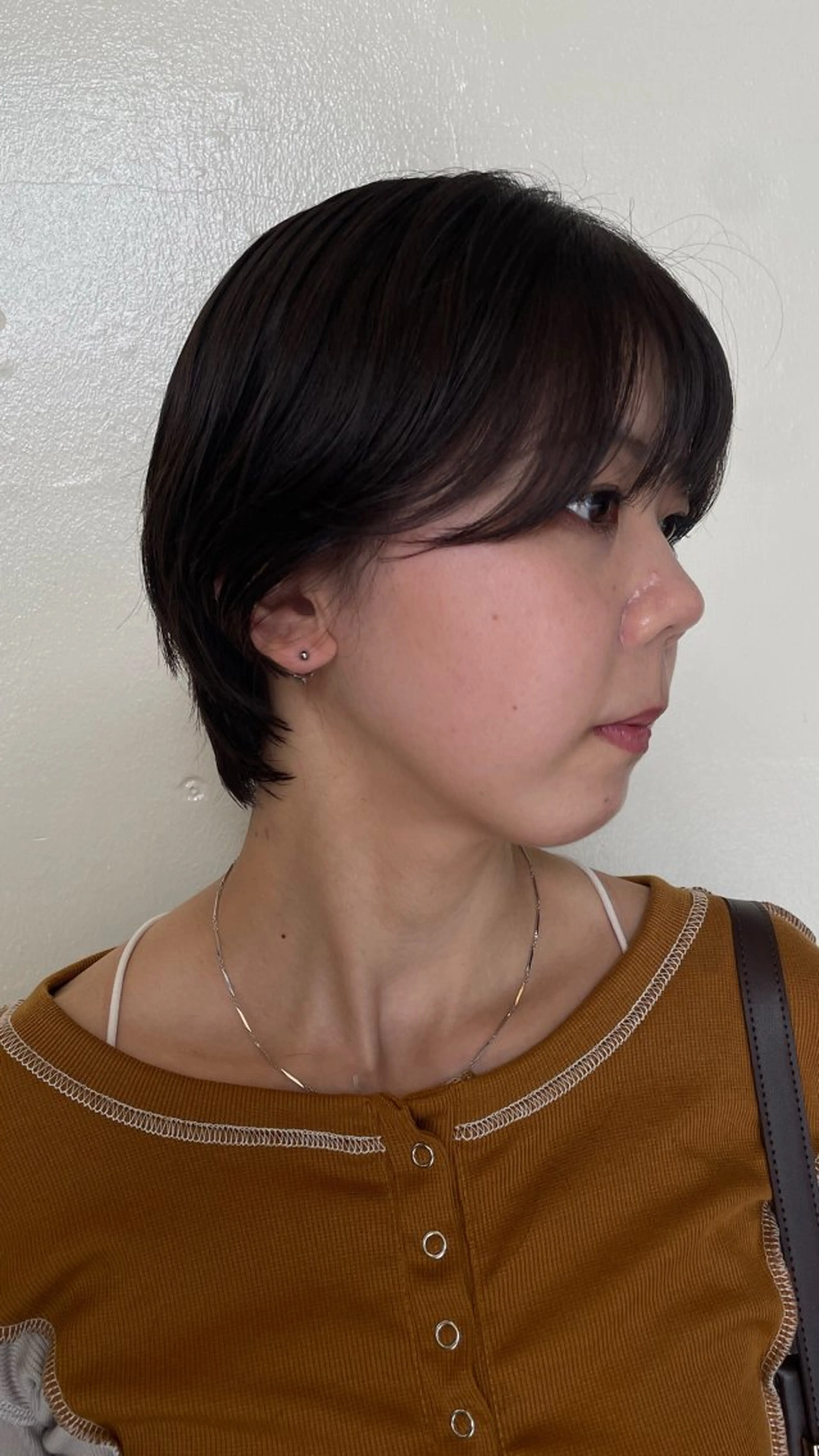 ショート カット ヘアカラー トリートメント レイヤー/ボブ/ 透明感カラー/ニワのヘアスタイル