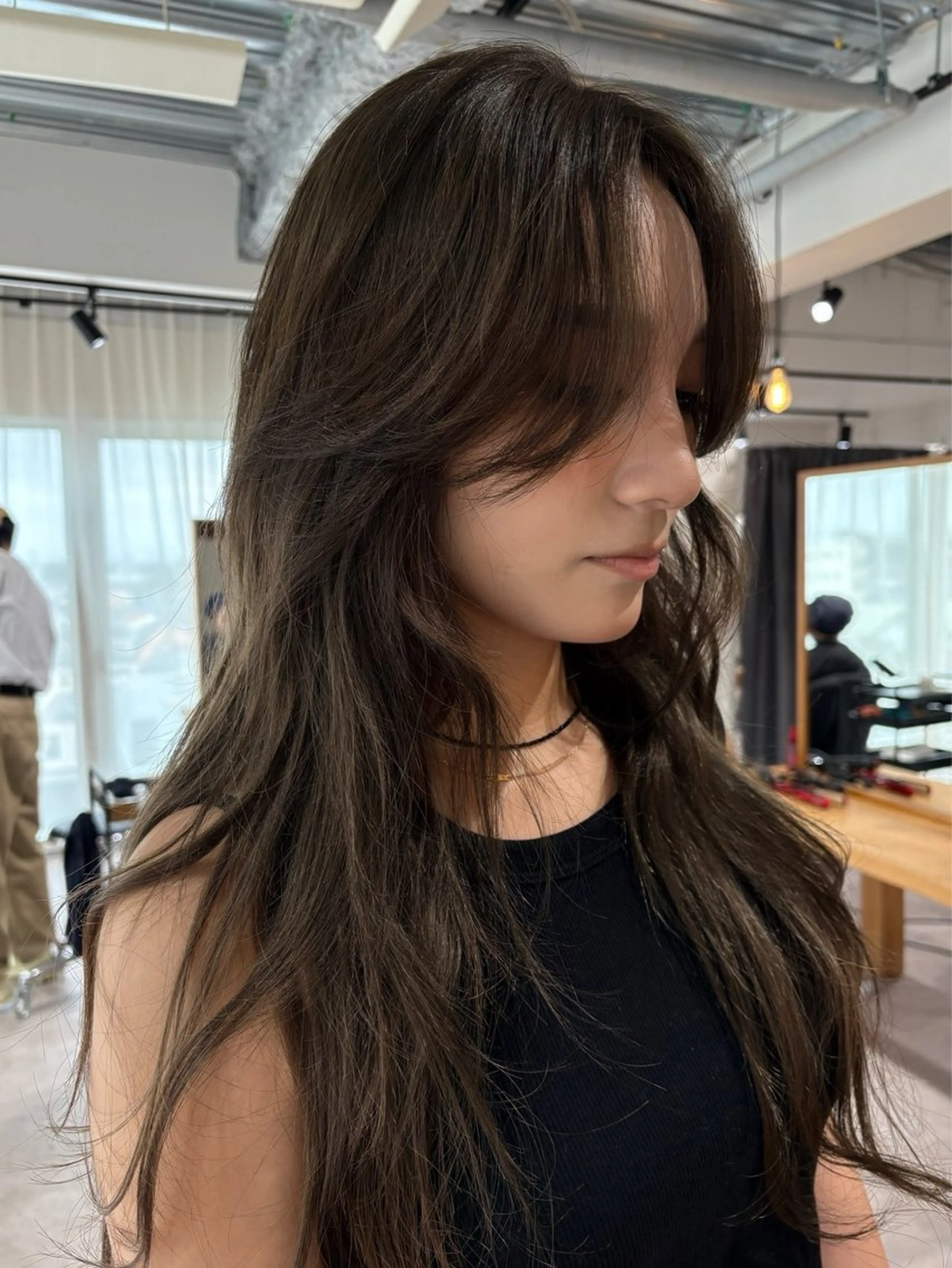 ロング ヘアカラー トリートメント iroha/ n.w.h🎀のヘアスタイル