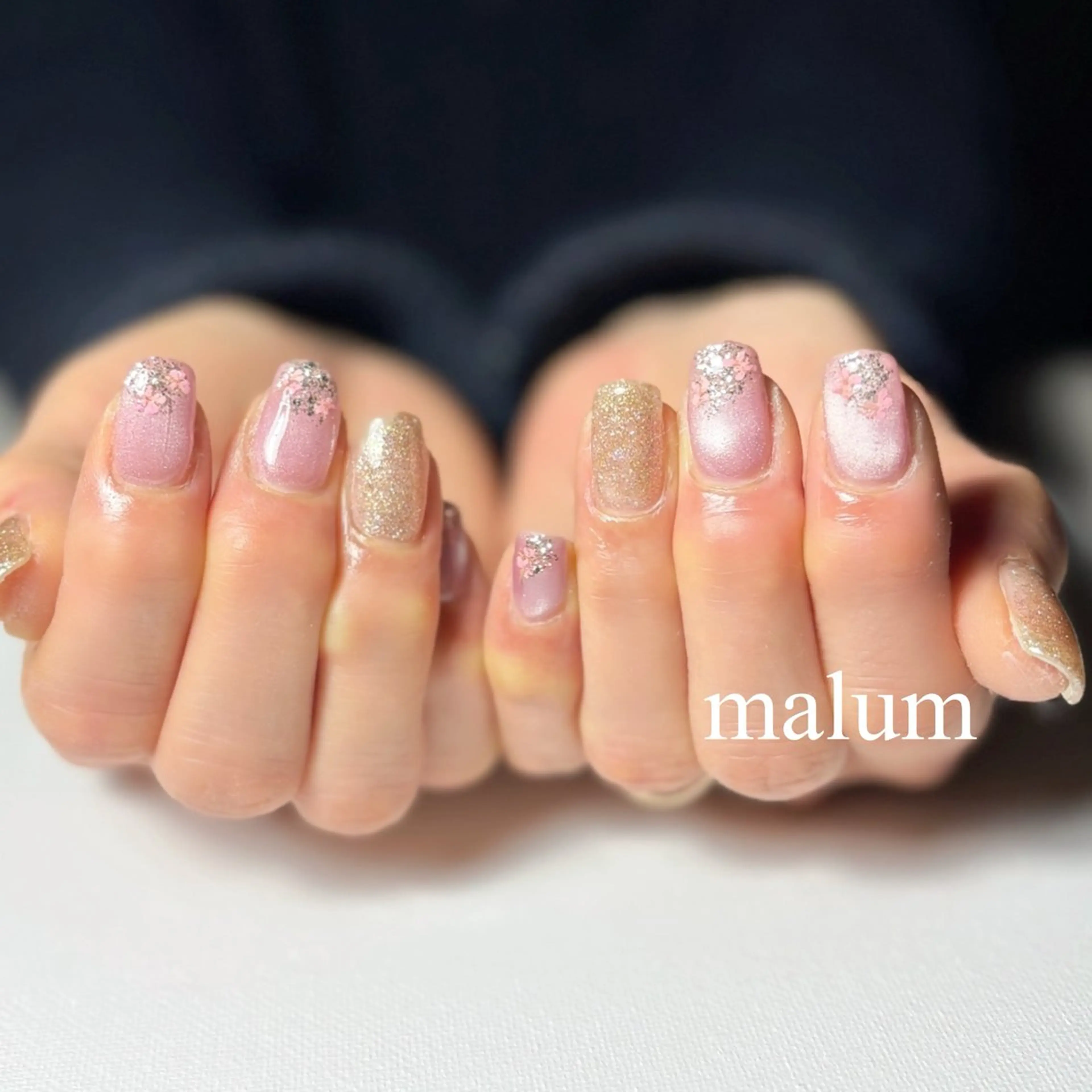 ネイル ハンドネイル malum nailのネイルデザイン