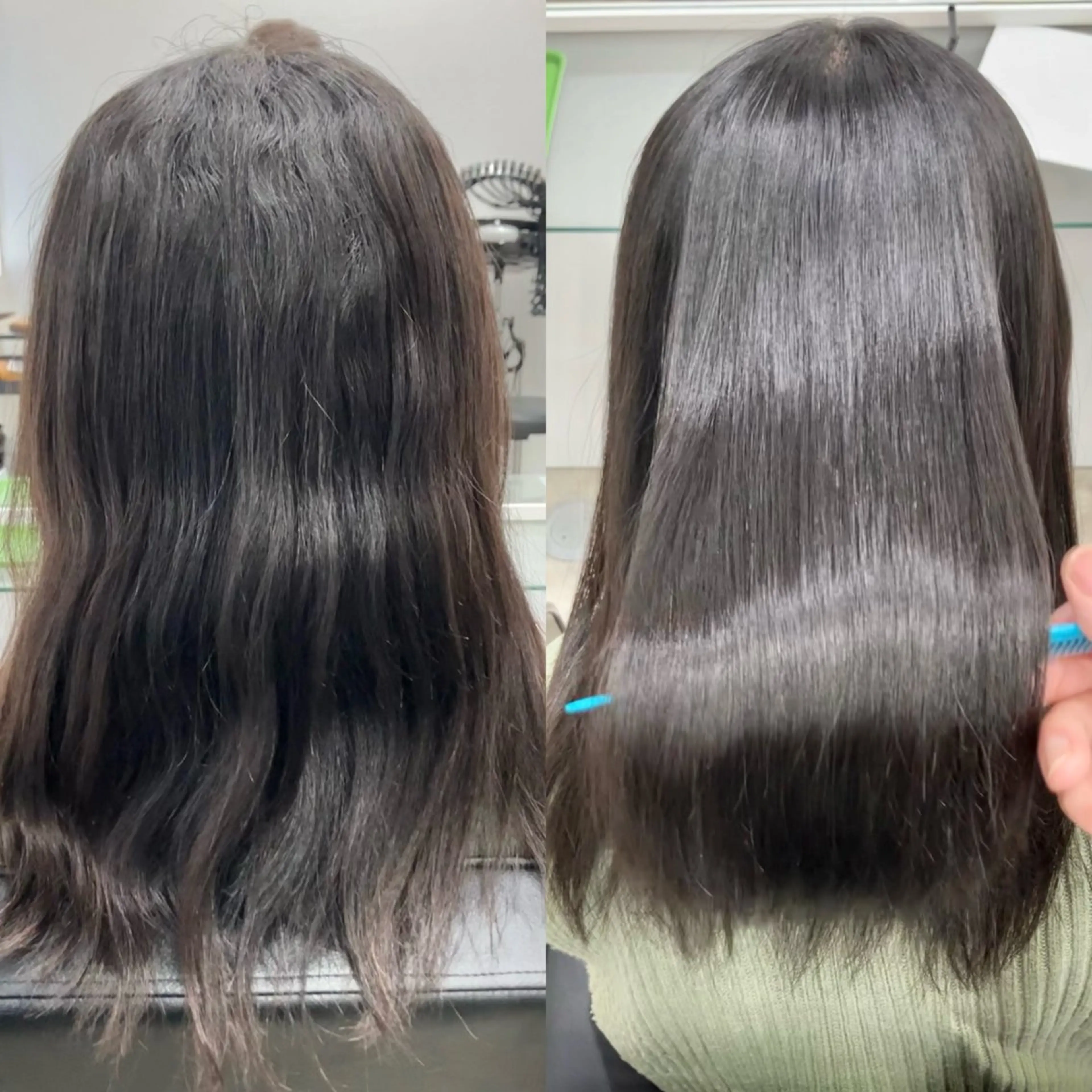 ロング 髪質改善 縮毛矯正 落合孝臣/新潟駅南 /髪質改善のヘアスタイル