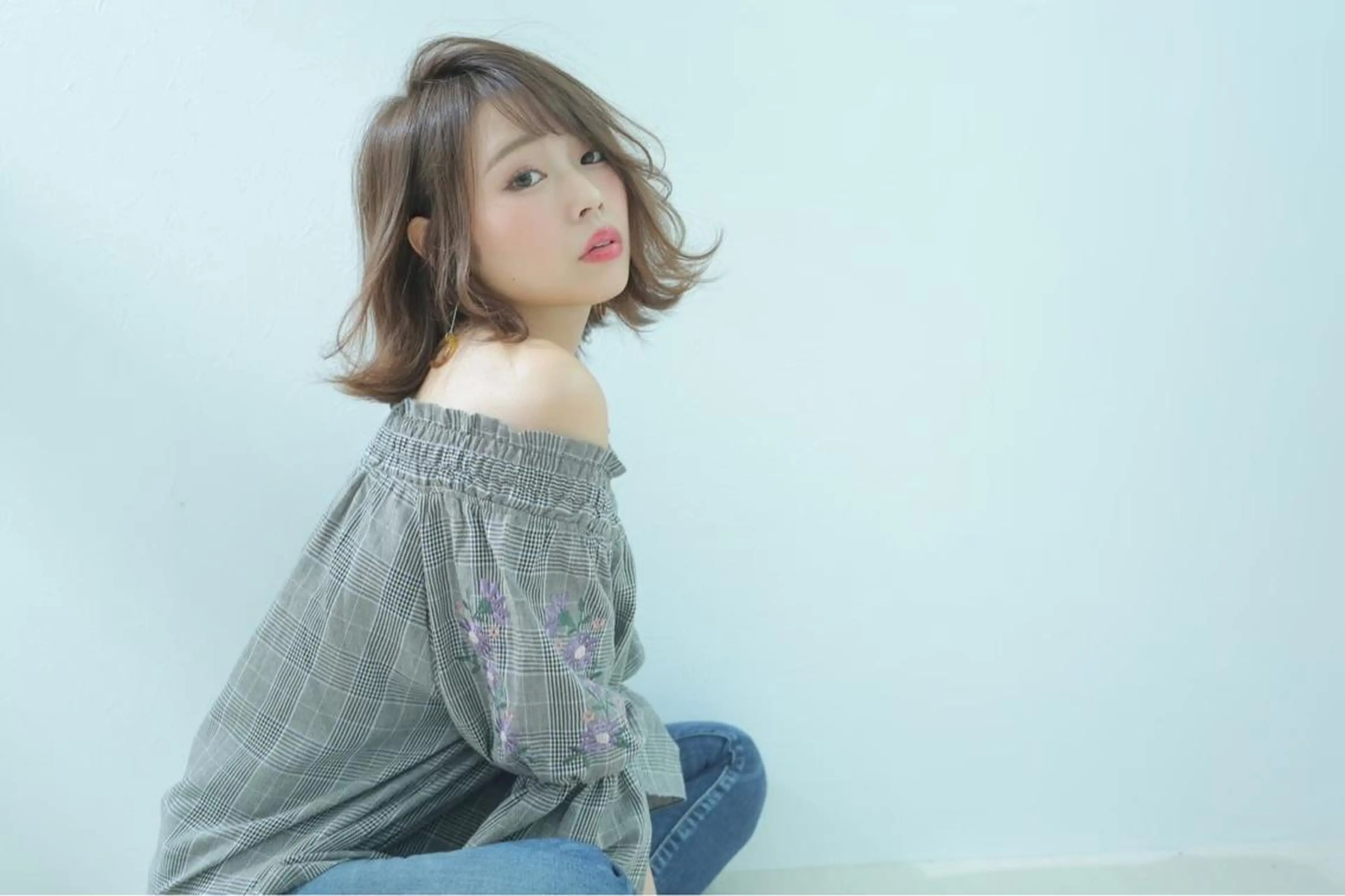 ショート LEVIJU hair所属・韓国ヘア🕊村上 ののこ🕊のヘアスタイル