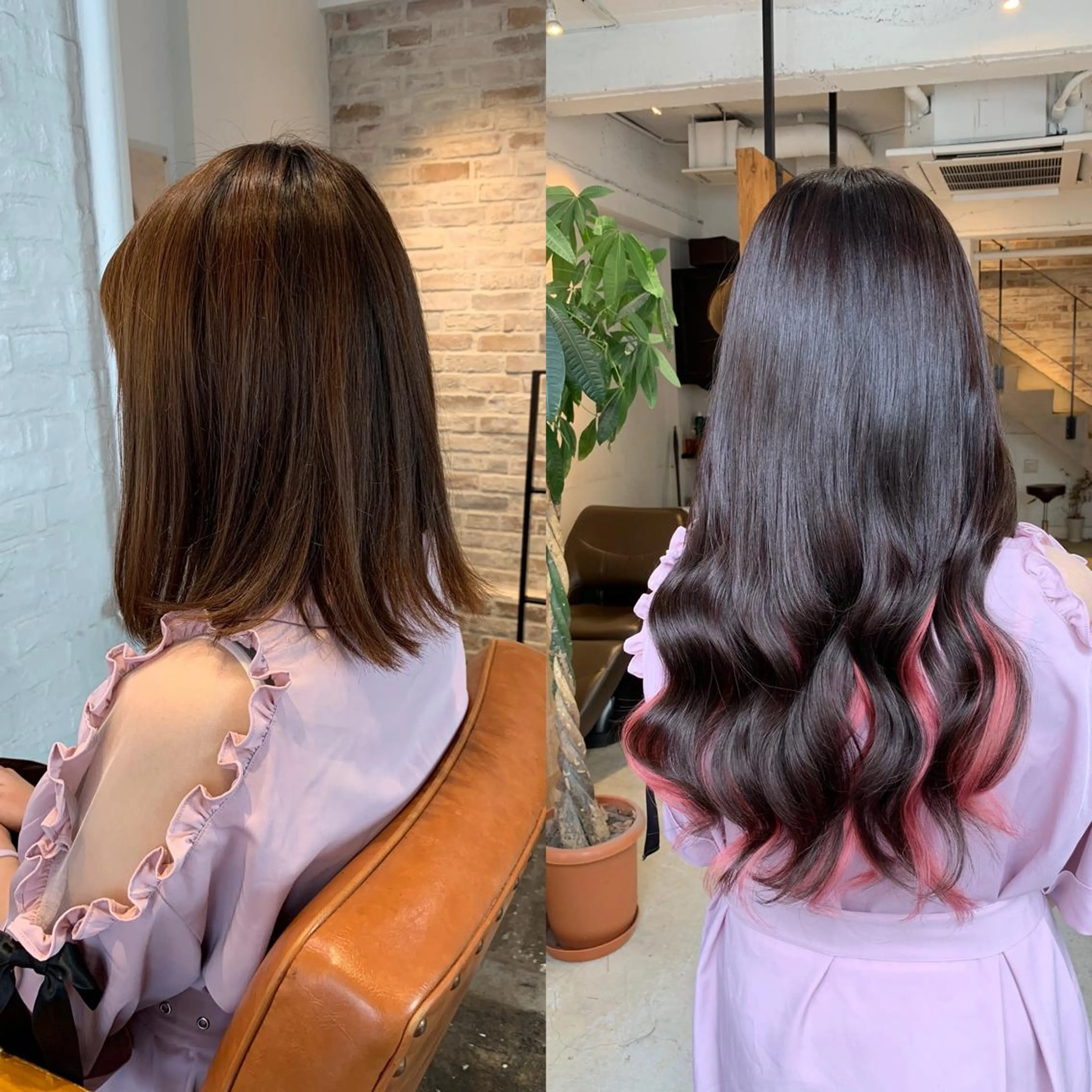 ミディアム エクステ 秋葉原　柏木絢汰 ✨当日予約okのヘアスタイル