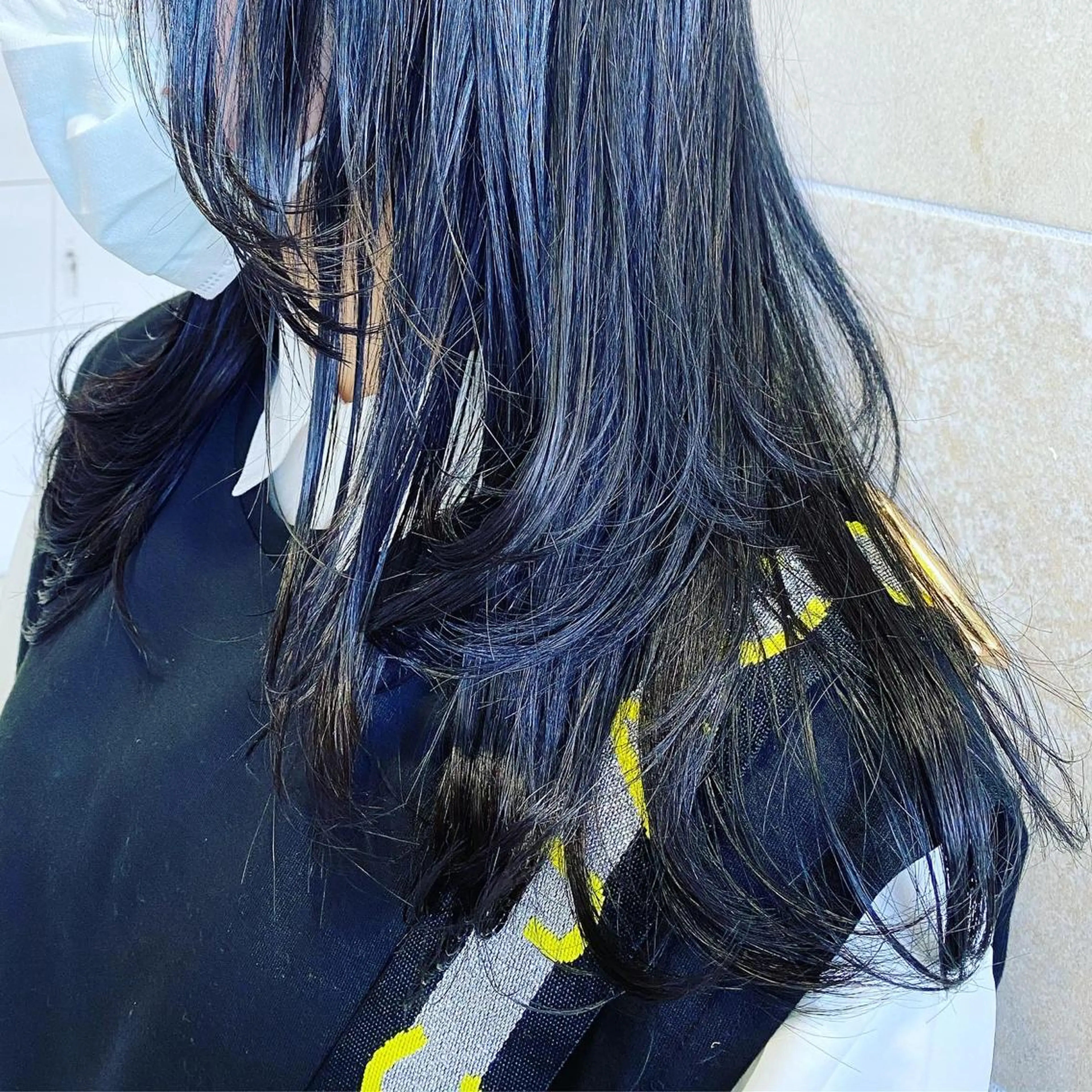 セミロング レイヤーカット カット カット/メンズカット 藤田麻衣のヘアスタイル