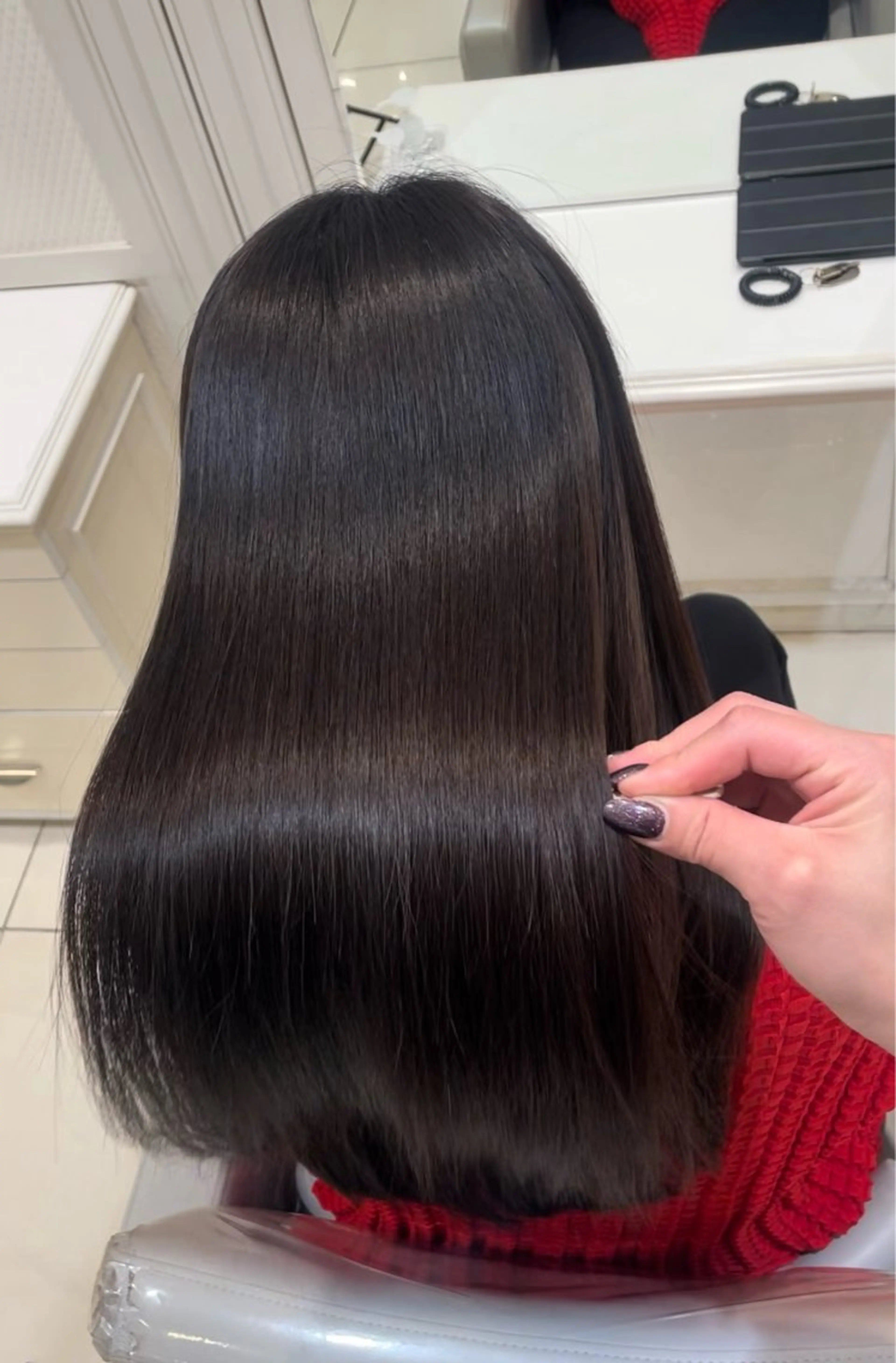 ロング パーマ Ash銀座店💜 misaのヘアスタイル