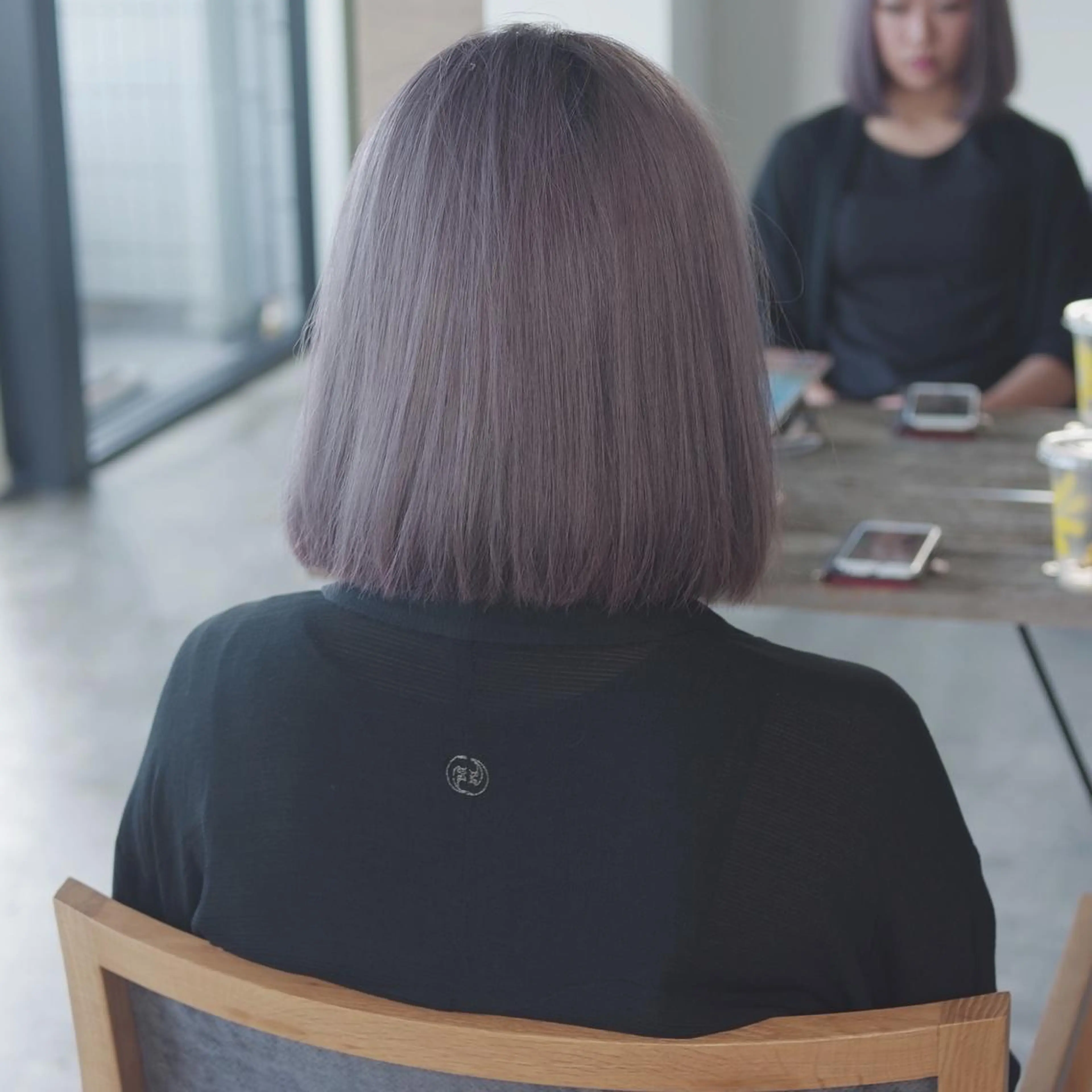 ショート ミディアム カラー クセ毛お悩みの方 四宮桂佑のヘアスタイル