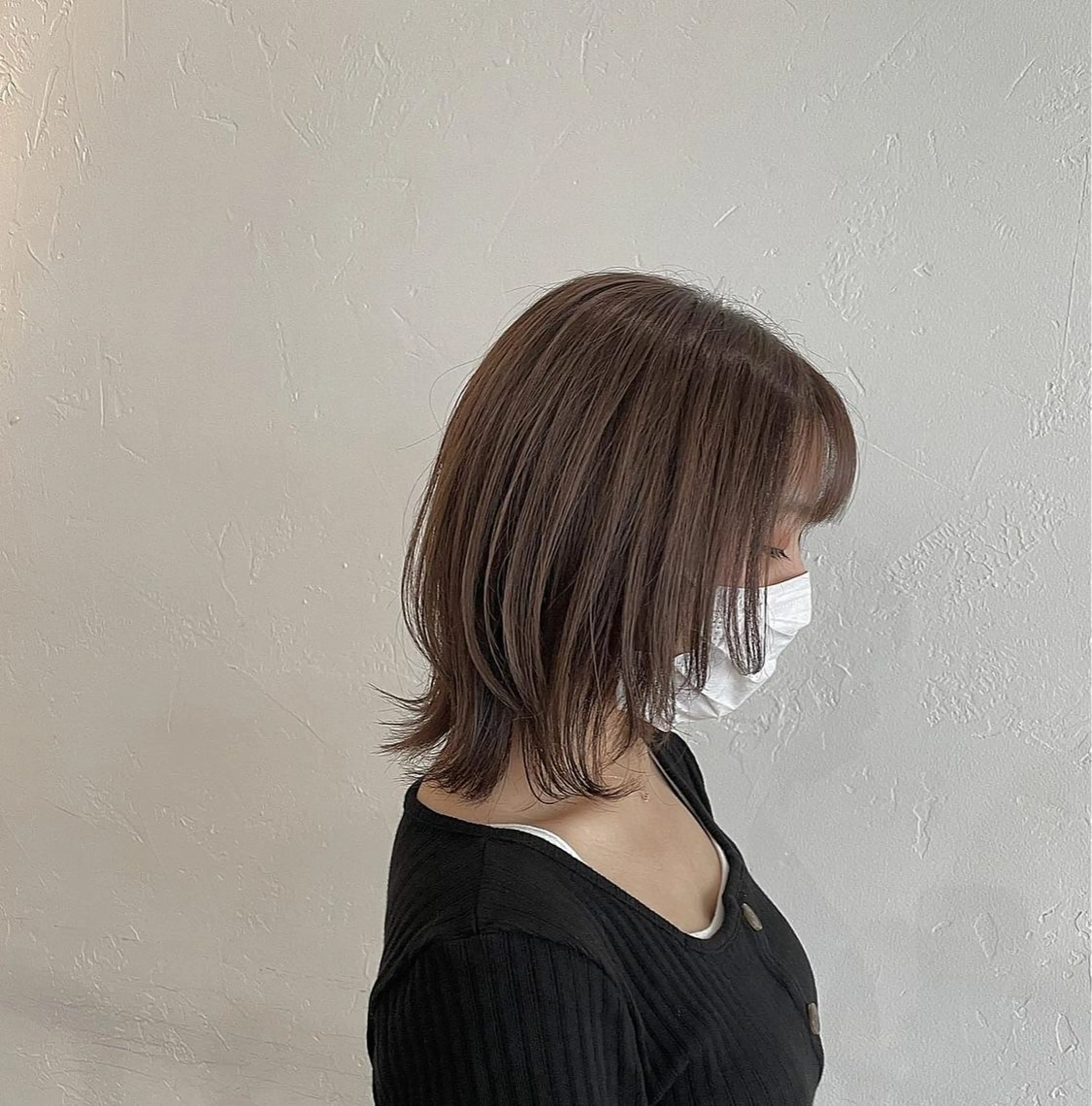 ミディアム ヘアアレンジ くびれヘア sherry/R 三川町　川口真里奈のヘアスタイル
