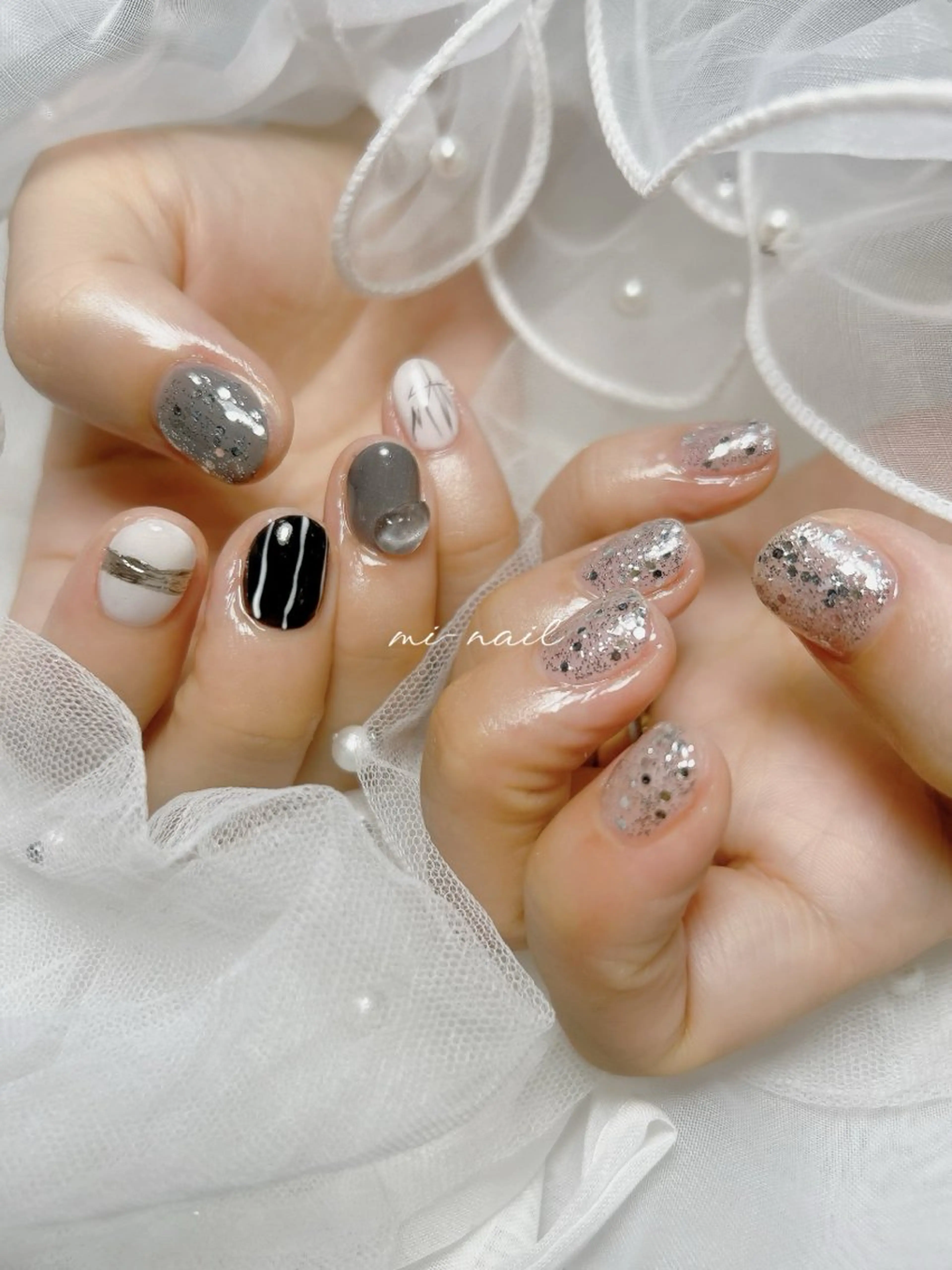 ネイル ハンドネイル ..mi_nail..所属・..mi-nail ..のネイルデザイン
