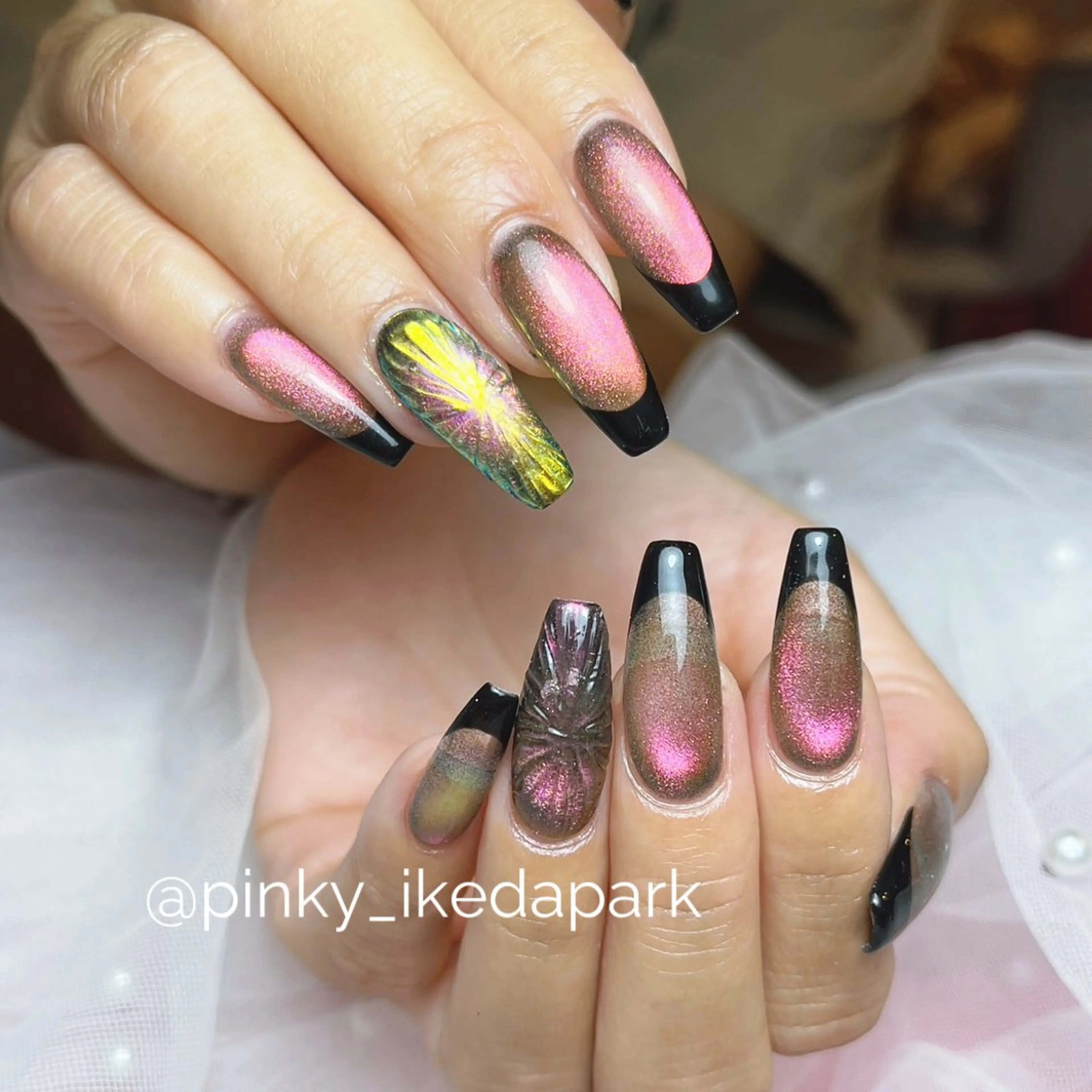 ネイル ハンドネイル ピンキー 池田公園店のネイルデザイン