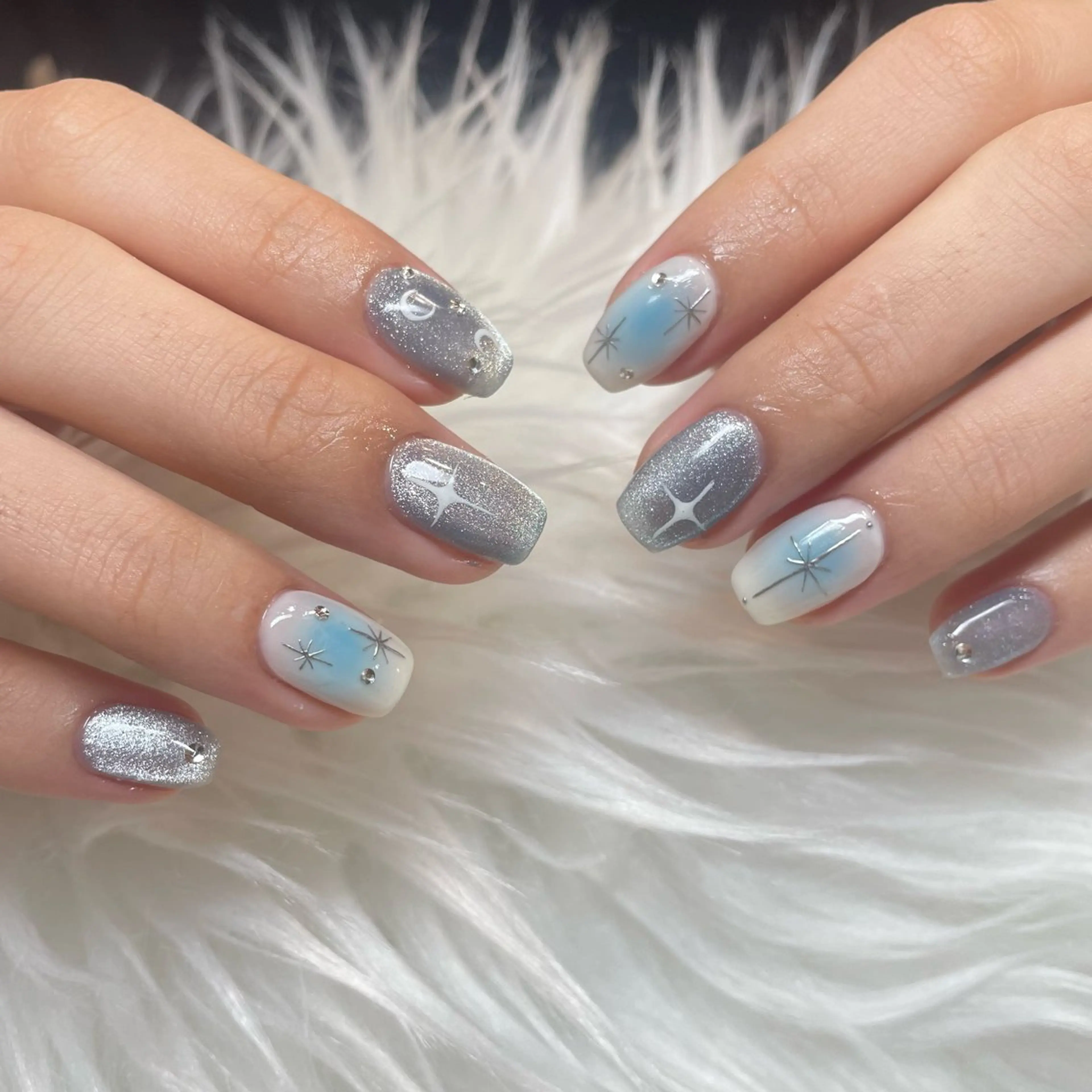 ネイル ハンドネイル 新井 ひなののネイルデザイン