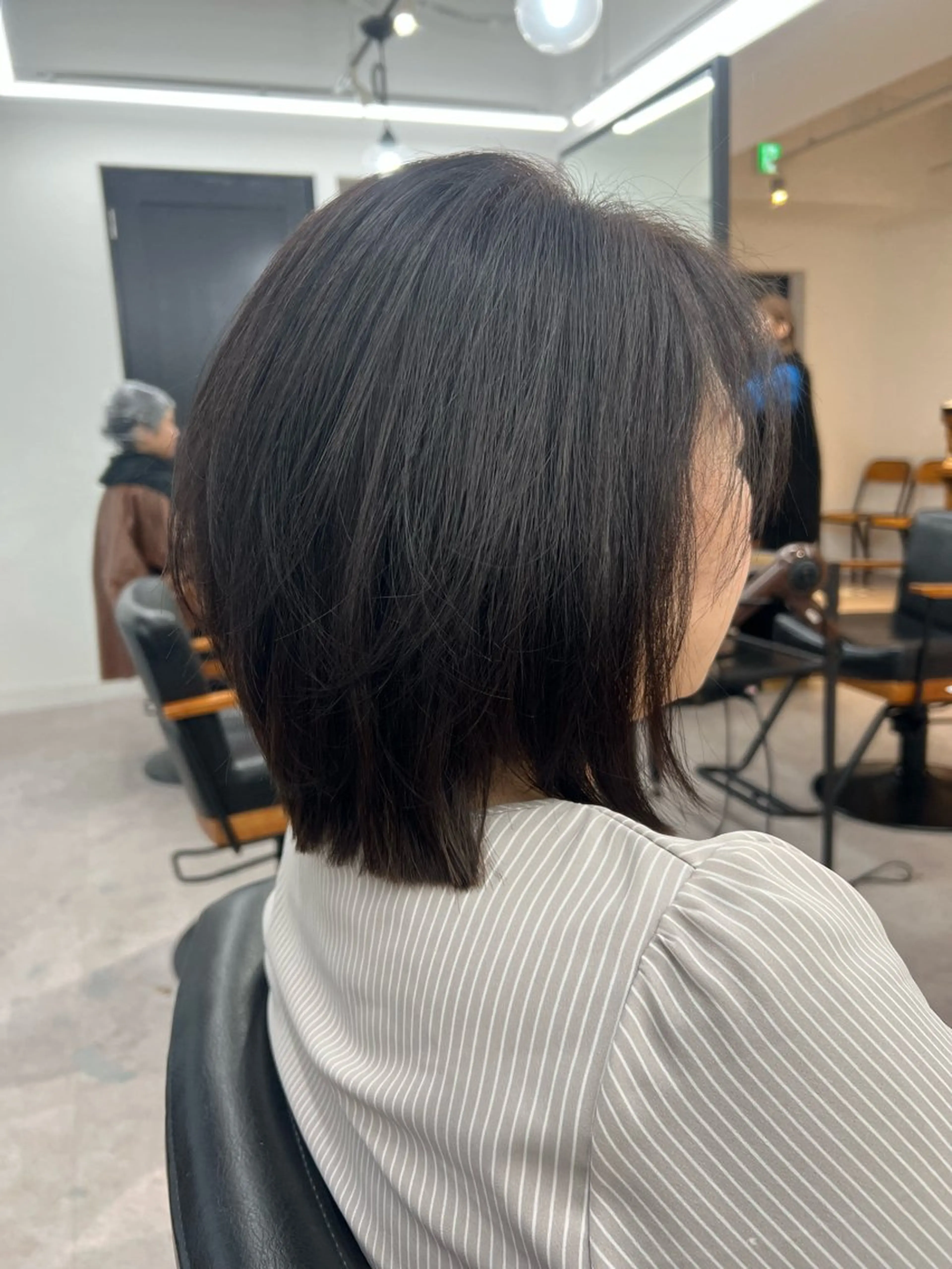 ミディアム カラー くびれヘア カット ヘッドスパ パーマ/ハイライト 💙鶴岡　愛💙のヘアスタイル