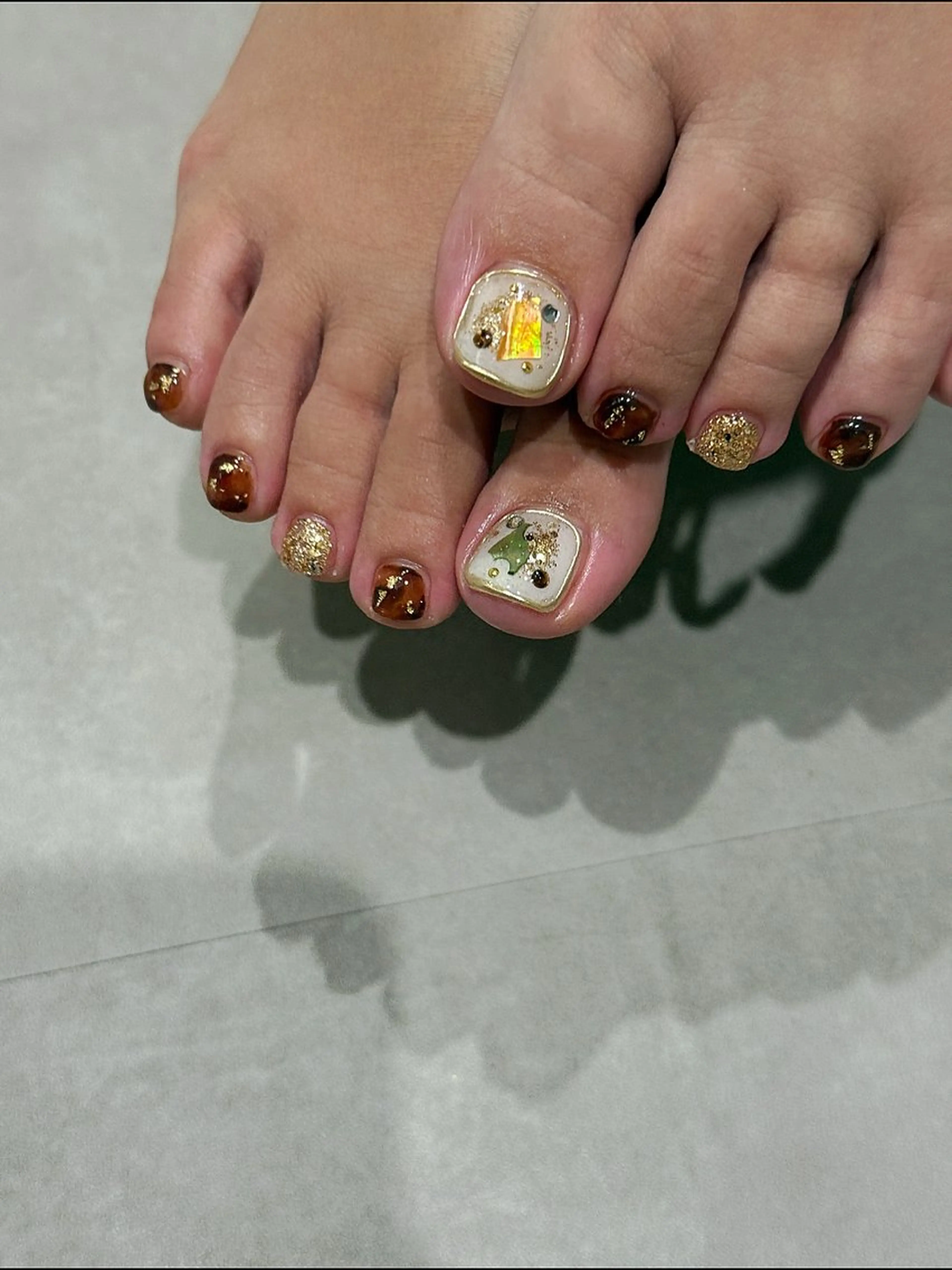 ネイル フットネイル A/gan nail salonのネイルデザイン
