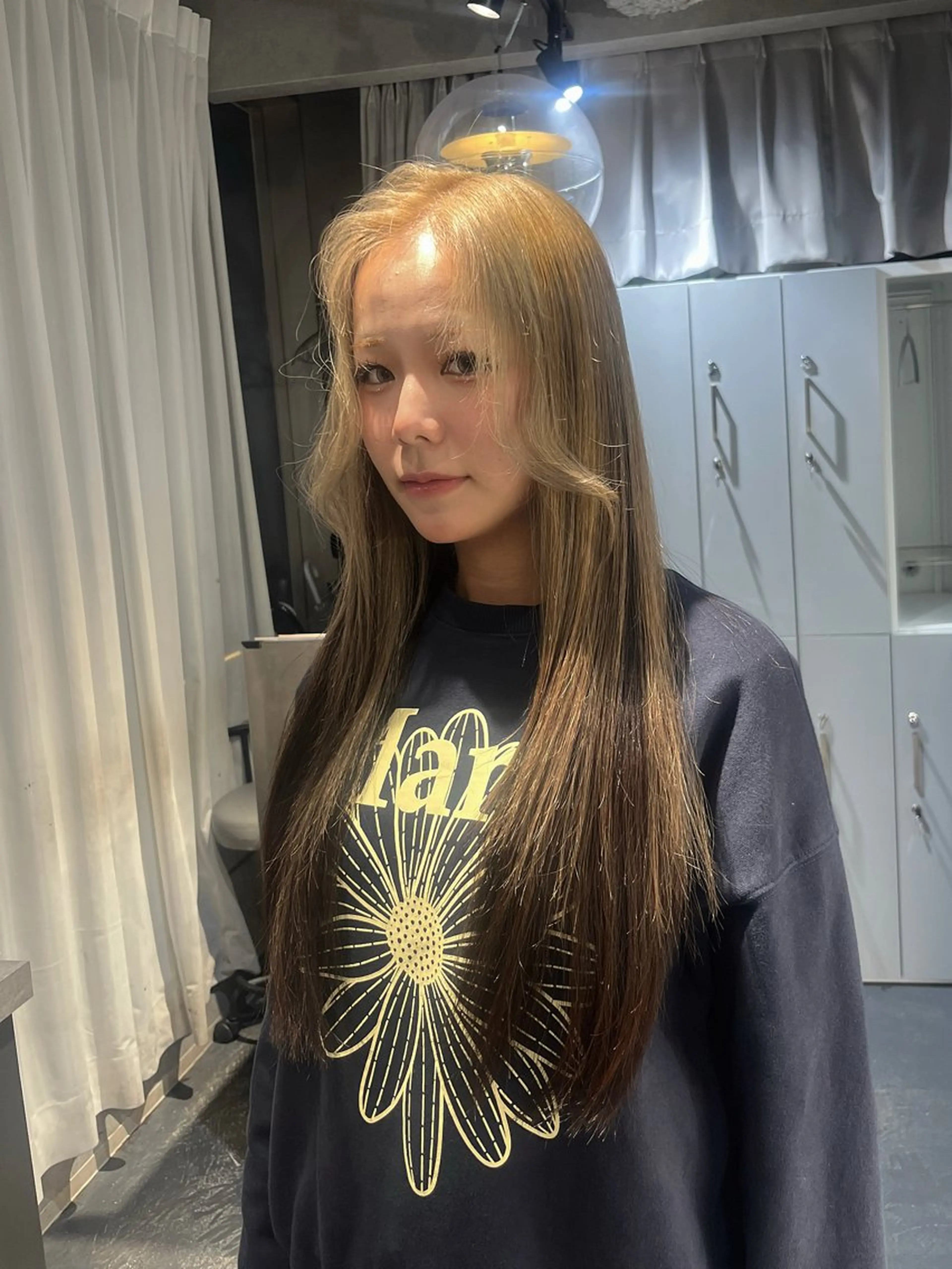 ロング ヘアカラー rilas Beauty salon所属・博多/ハイトーン /syokoのヘアスタイル