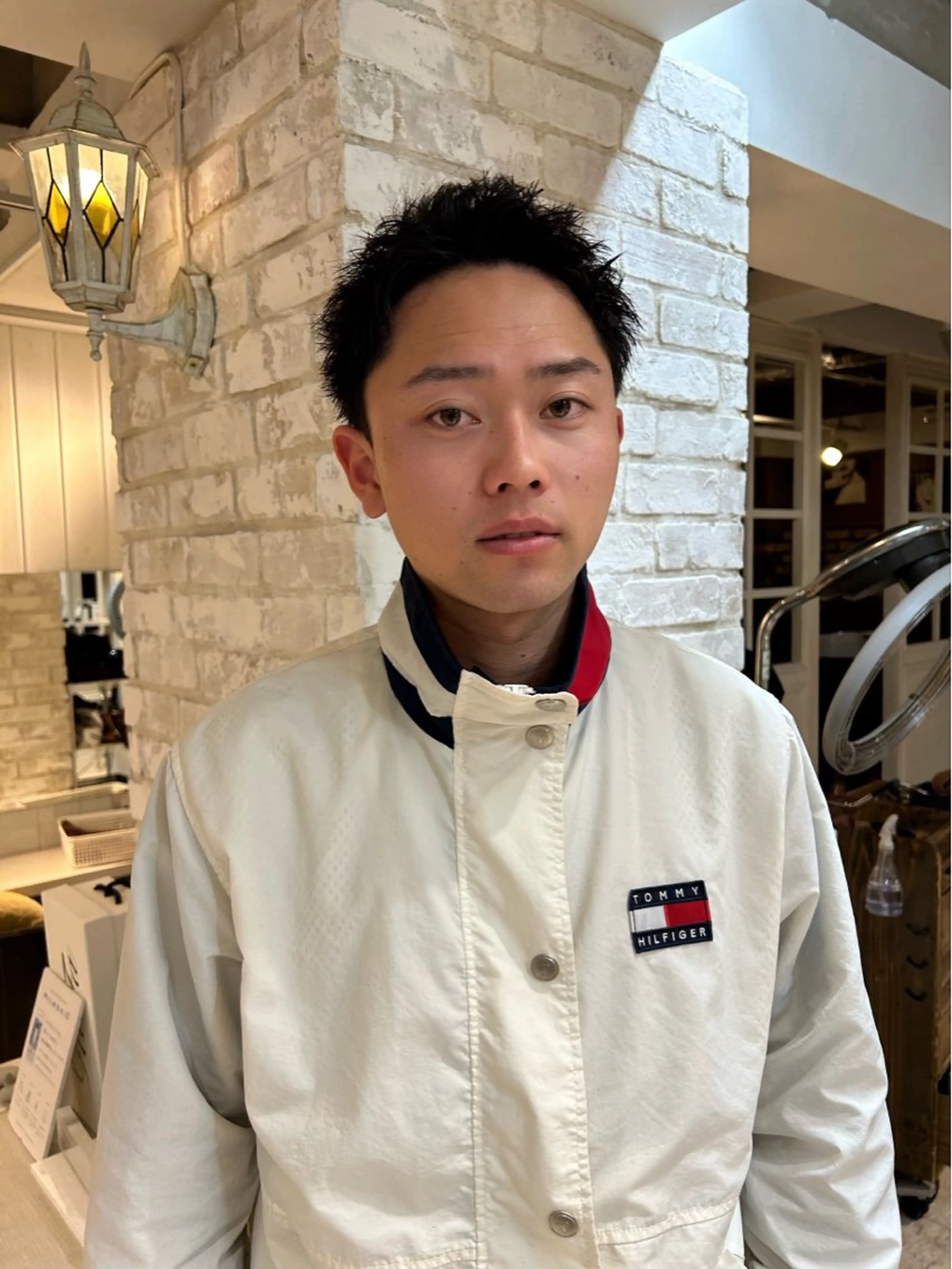 メンズ スパイキーショート Ogane Mikotoのヘアスタイル