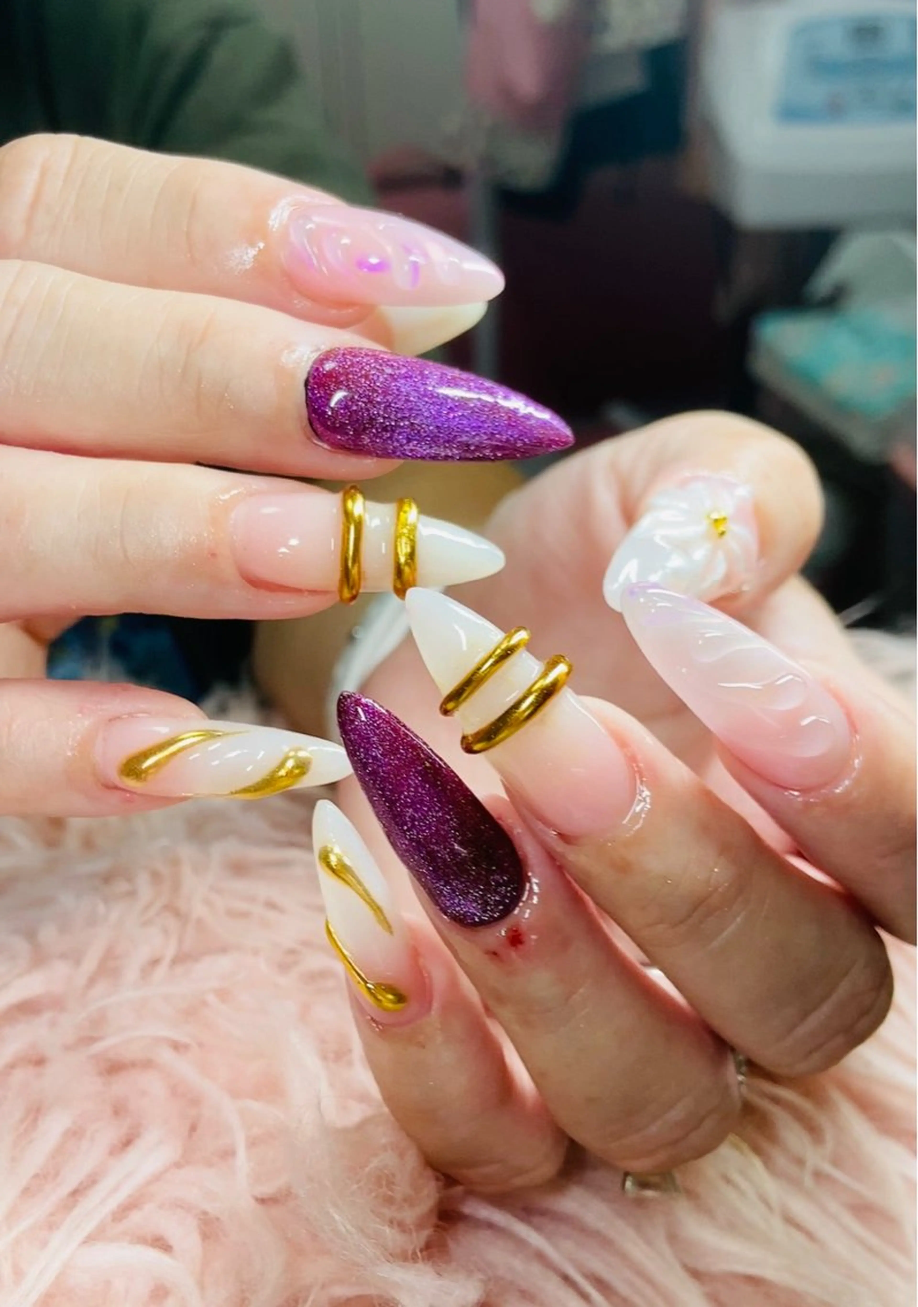 ネイル HandSnail 座間自宅ネイルサロンのネイルデザイン