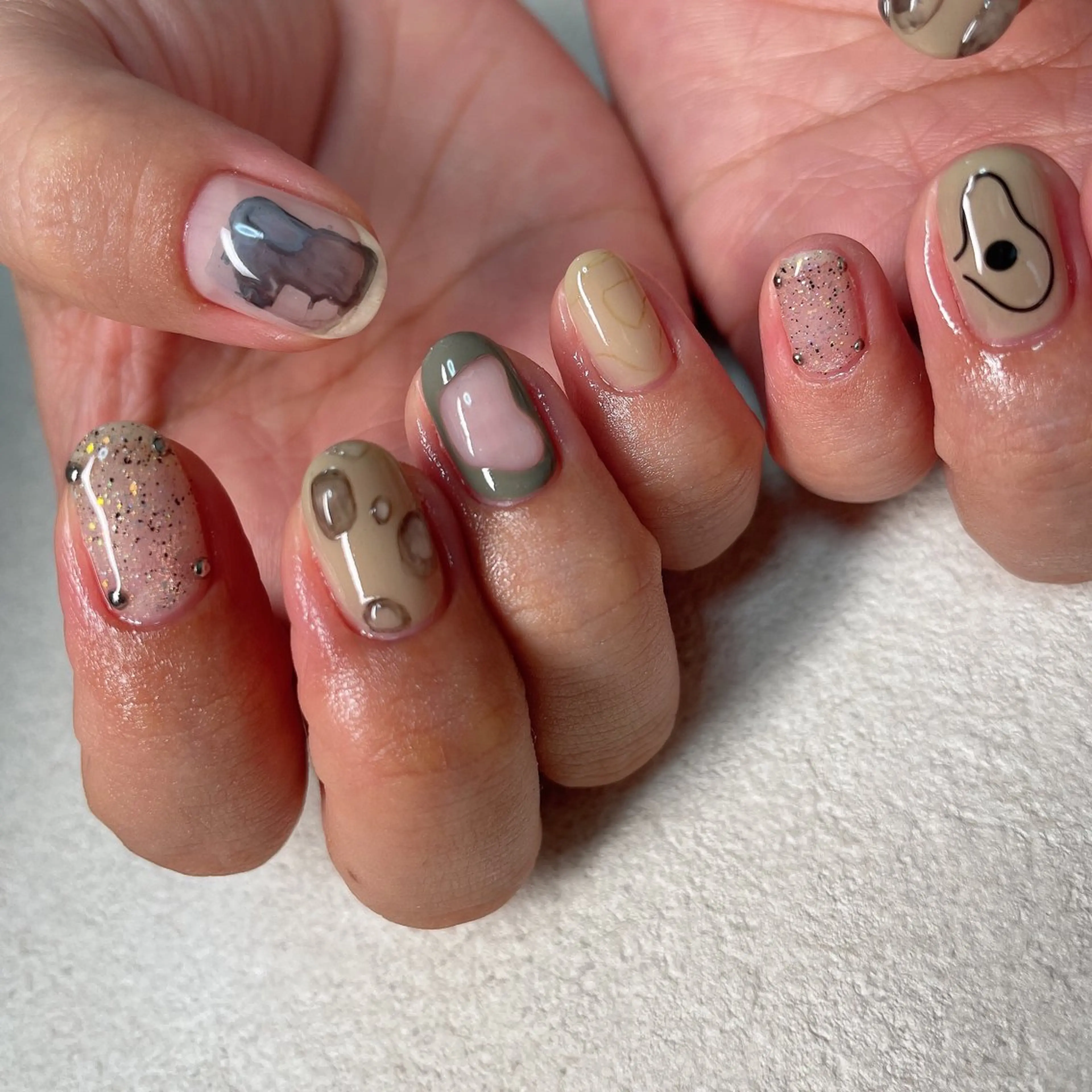 ネイル ハンドネイル lilbondir. chiharuのネイルデザイン