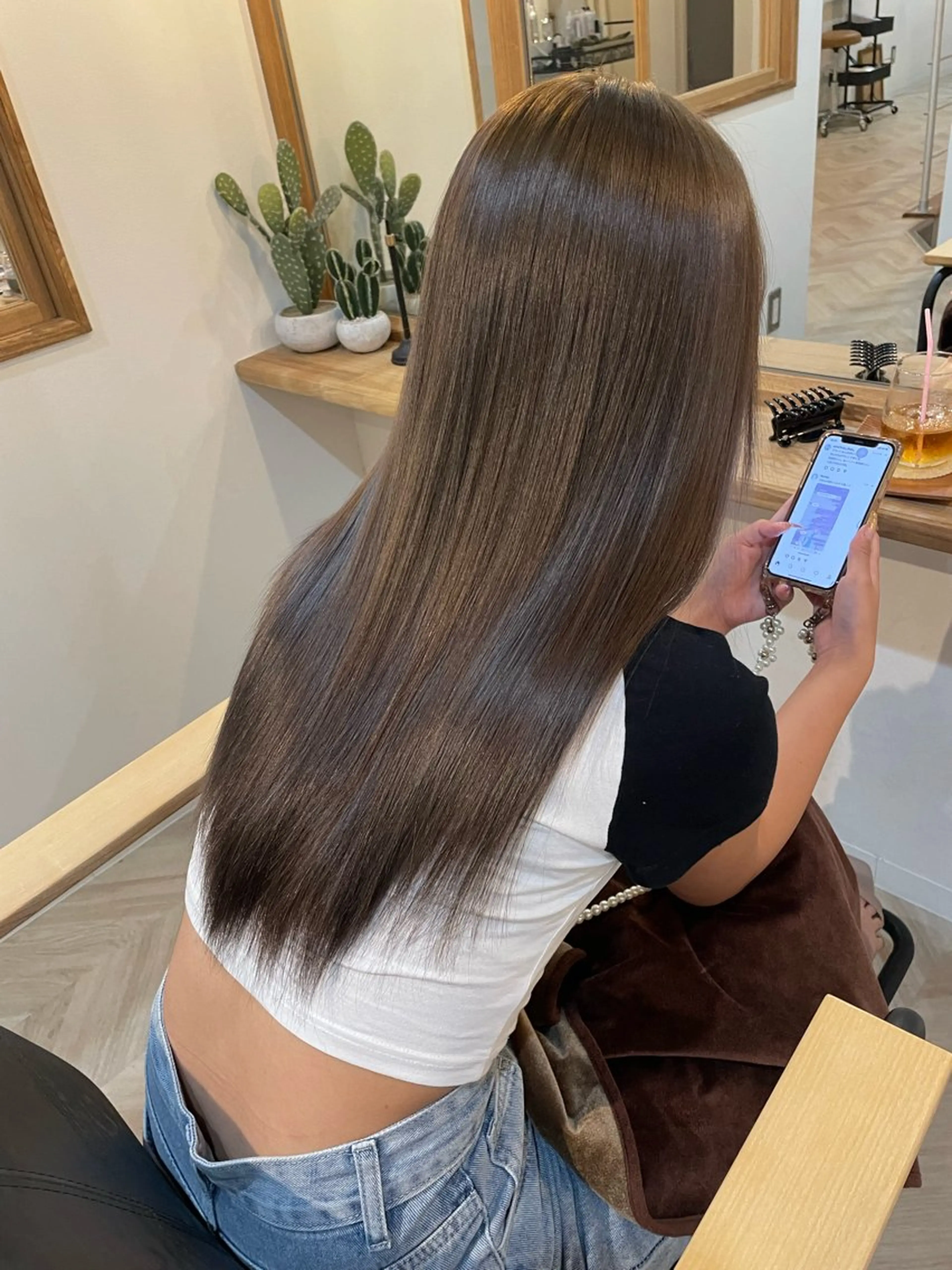 ロング カラー ヘアカラー トリートメント Matsubara asuka  ☪︎のヘアスタイル